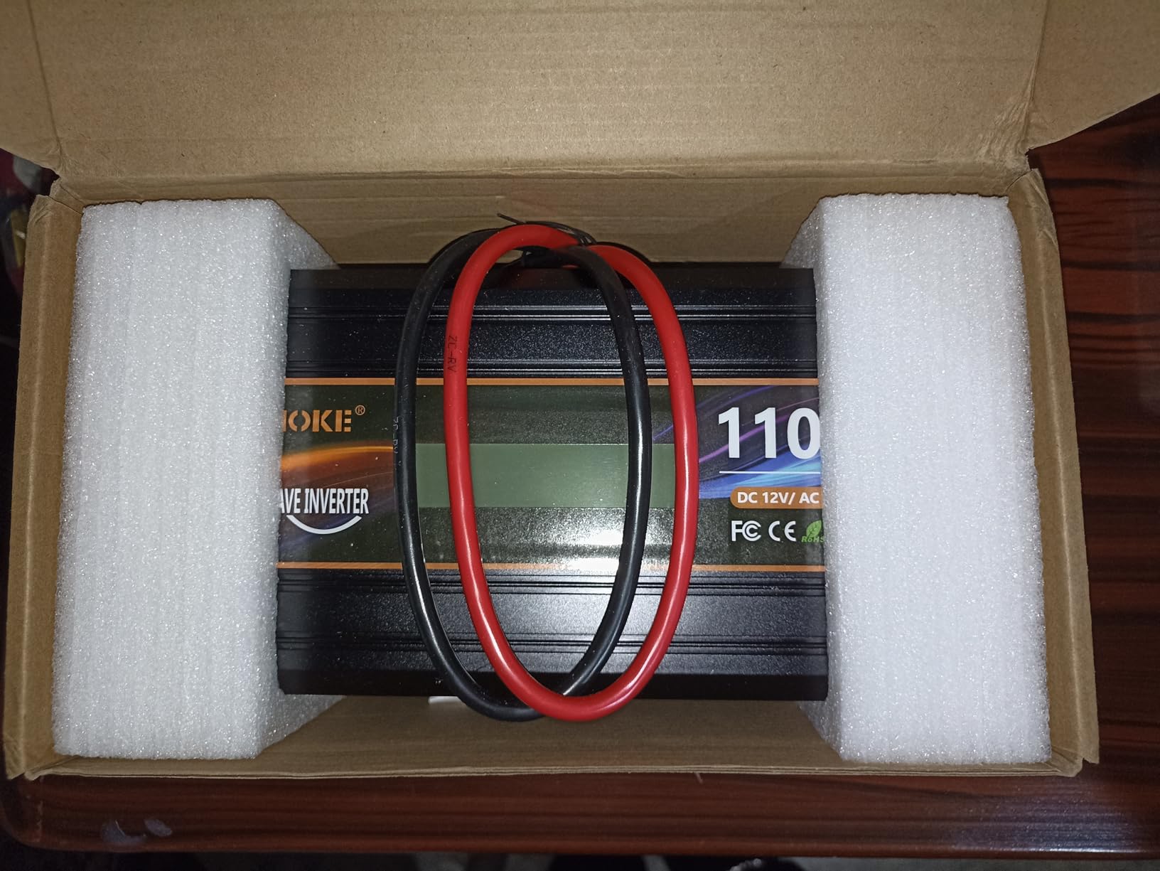 1100 Watt Pure Sine Wave Power Inverter 12V DC to 110V 120V Converter for Family RV Off Grid Solar System Car with Type-C Ports 2 AC Power Outlets Dual USB Ports LCD Display Wireless Remote Control customer photo 2