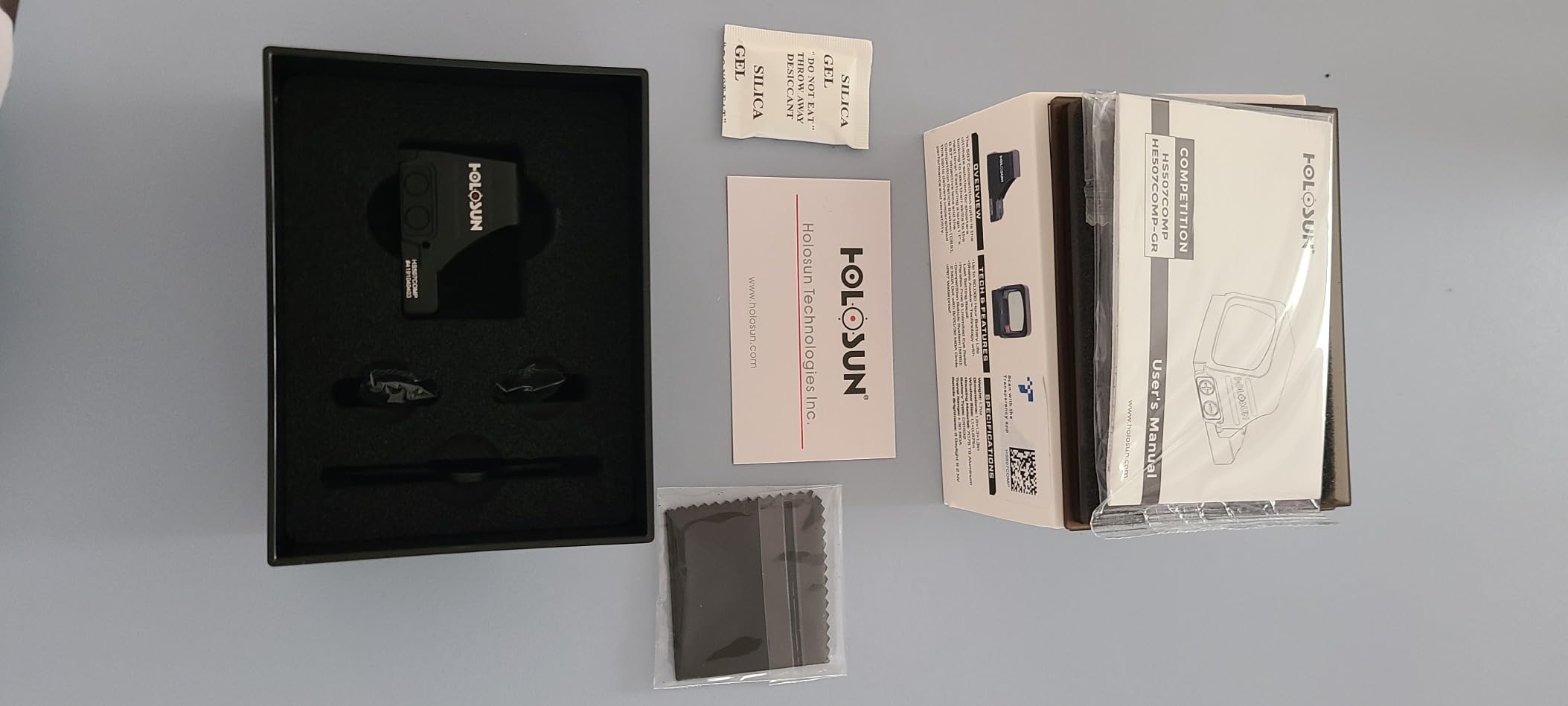 HOLOSUN 407/507COMP Series 6 MOA or 2 MOA Dot & 8/20/32 Circle Reflex Sight customer photo 1