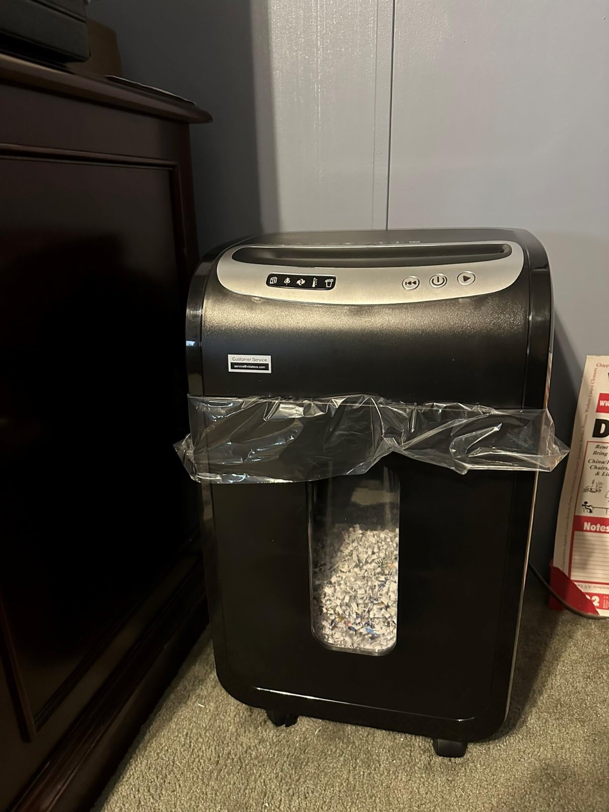 VidaTeco 18-Sheet Paper Shredder for Home Office Heavy Duty Micro Cut customer photo 1