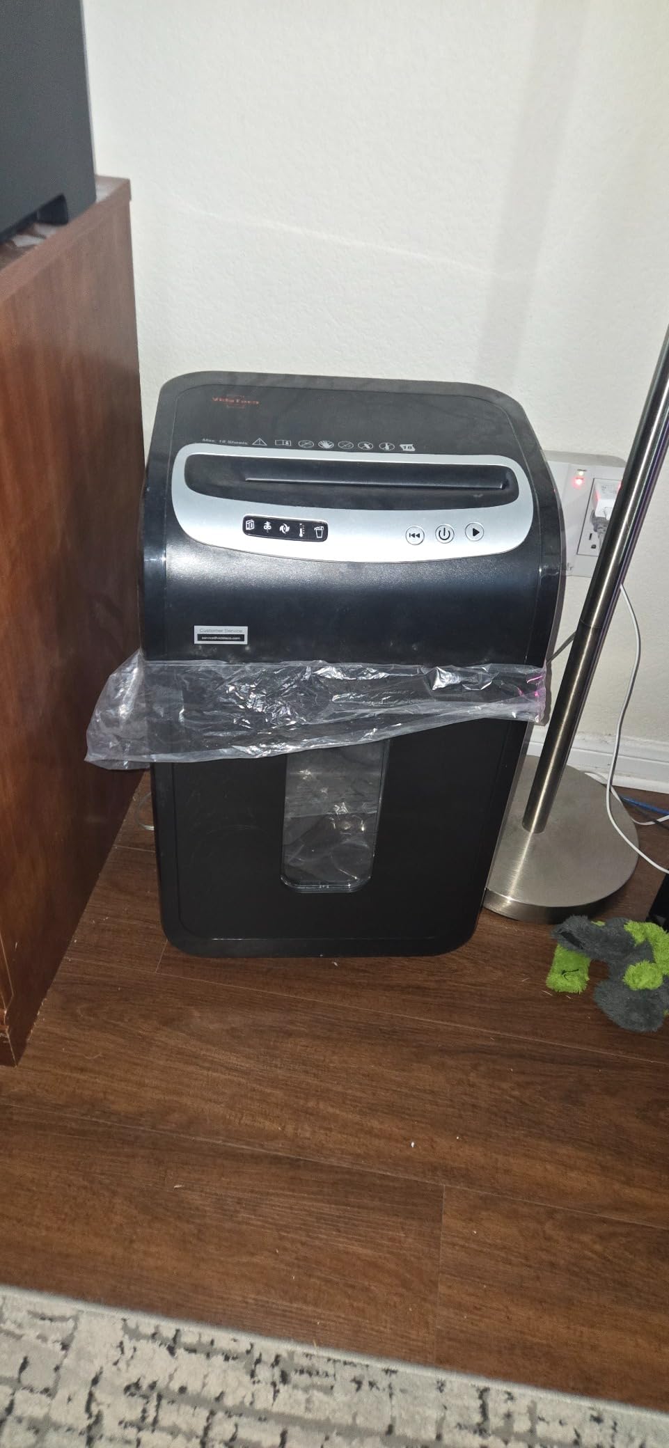 VidaTeco 18-Sheet Paper Shredder for Home Office Heavy Duty Micro Cut customer photo 2