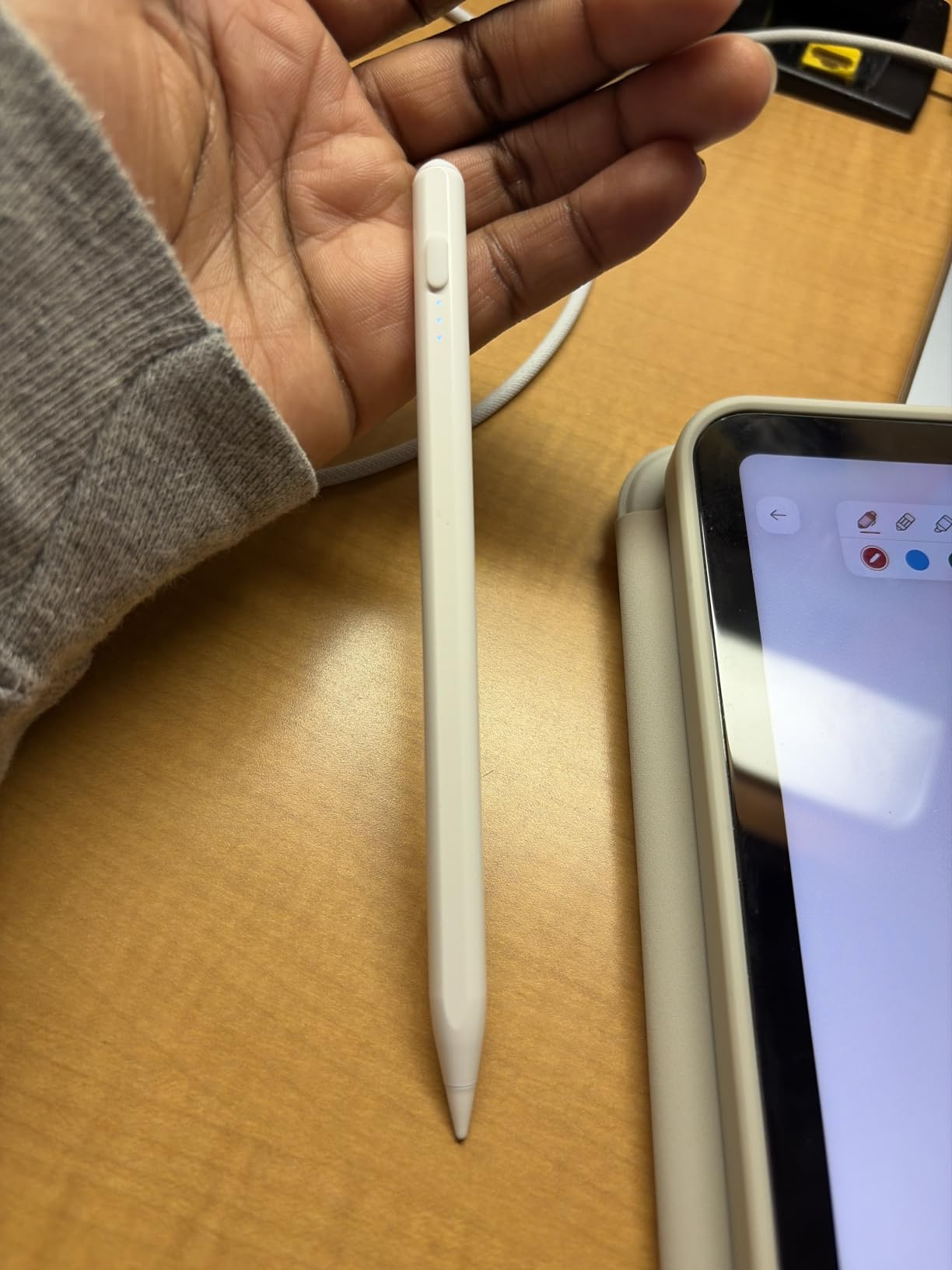 DIGIROOT iPad Pencil for 2018-2026, Plam Rejection Stylus Pen for iPad customer photo 1