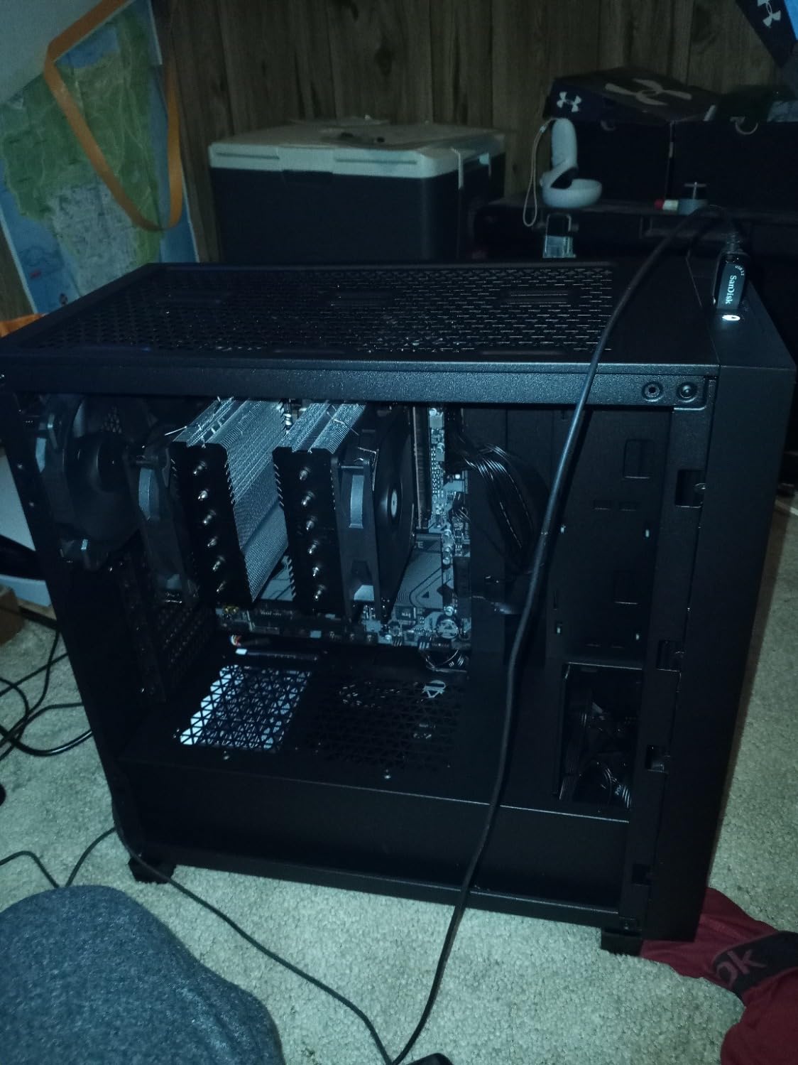 GIGABYTE B650 Gaming X AX AMD AM5 ATX Motherboard, Support Ryzen 9000/8000/7000, DDR5, 8+2+1 Power Phase, 3X M.2, PCIe 4.0, USB-C 3.2 Gen 2, WIFI6E, 2.5GbE, EZ-Latch, Q-Flash, RGB Fusion customer photo 1