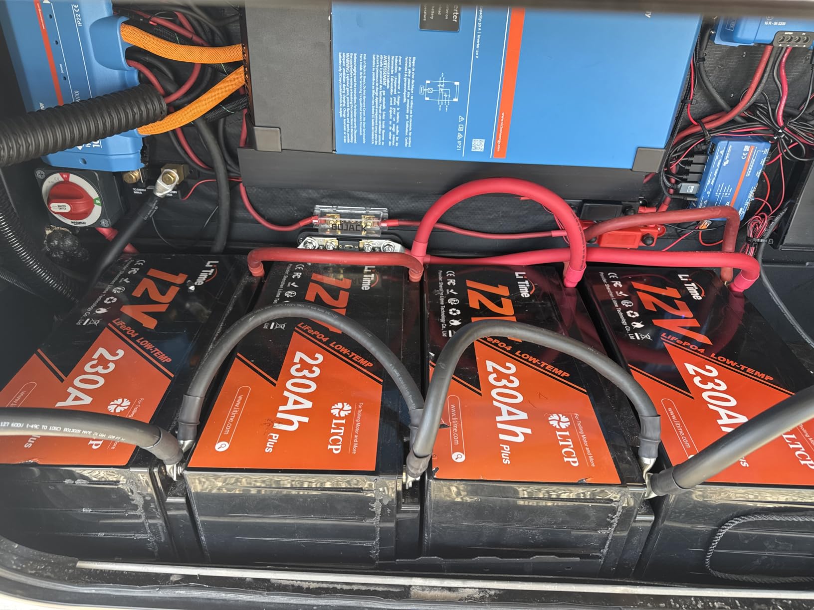 Litime 12V 230Ah Deep Cycle LiFePO4 Battery for RV, Camper, Travel Trailer customer photo 2