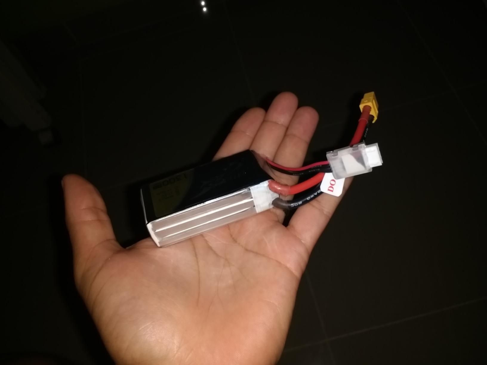 TATTU LiPo Battery Pack 1300mAh 45C 3S 11.1V with XT60 Plug(2 Pcs) customer photo 2