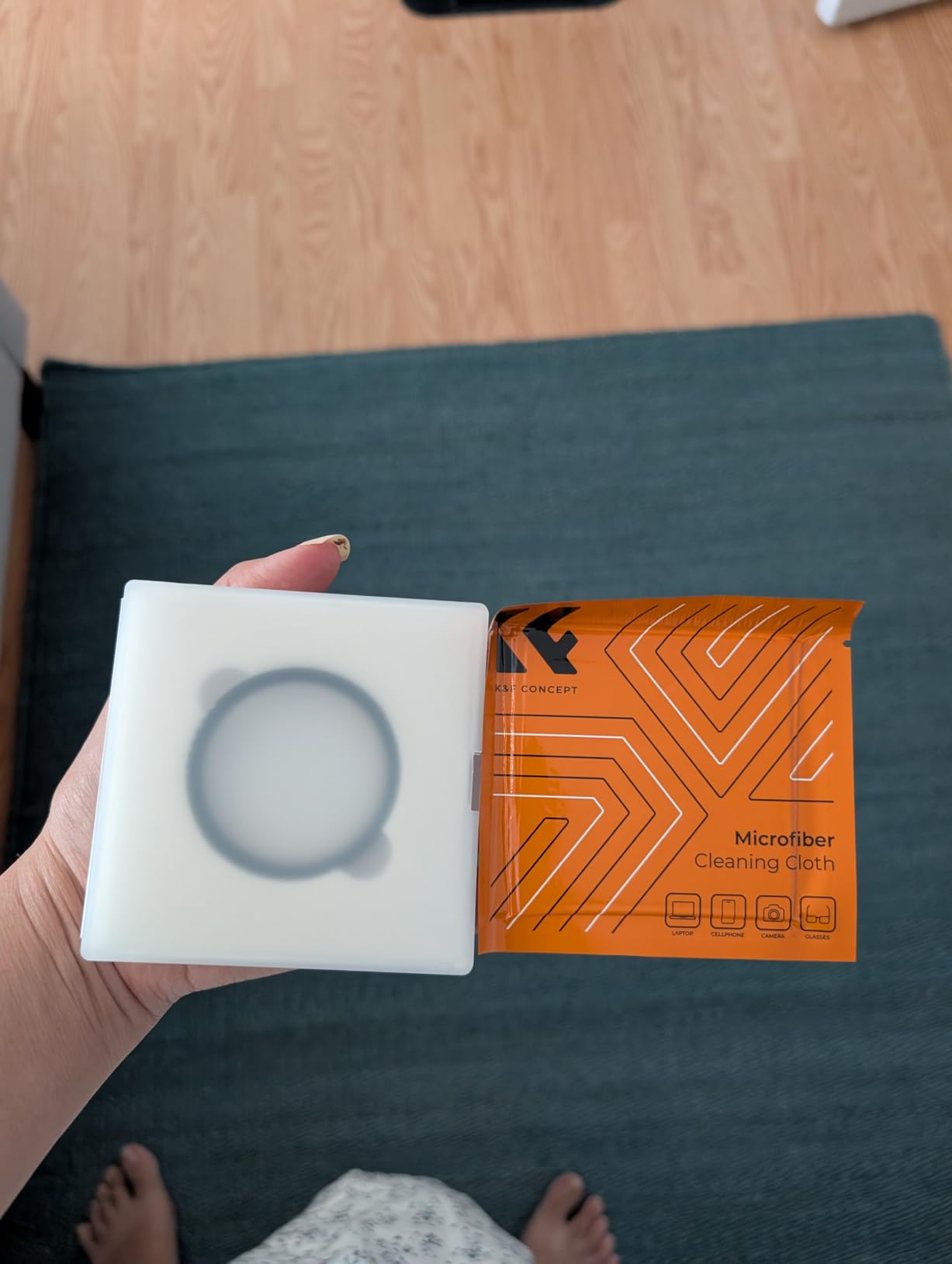 K&F CONCEPT 52mm MCUV Lens Protection Filter Ultra Slim 18 Multi-Coating customer photo 1