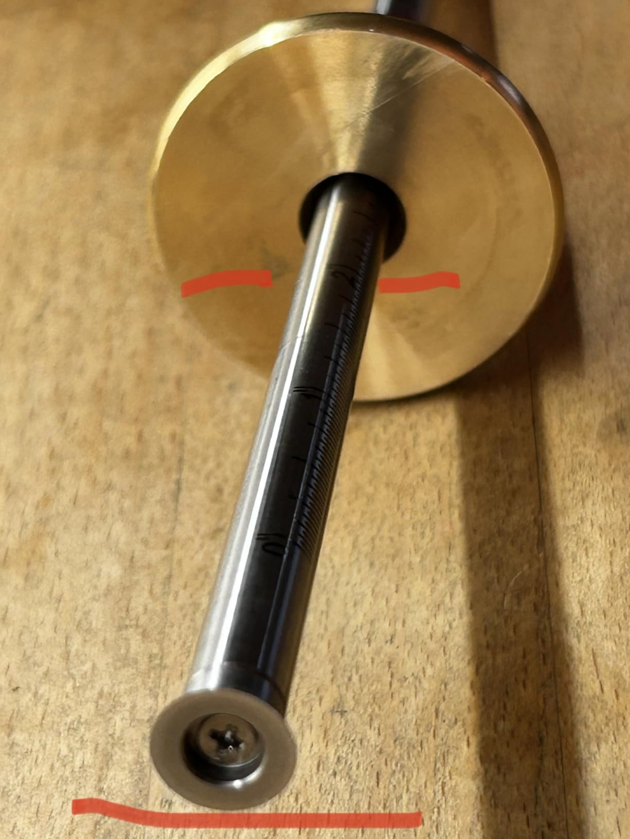 YOSELIN Wheel Marking Gauge,2 Wheel Cutter,Wood Scribe Tool,Marking Tool,Woodworking Gauges,Marking Guide,Woodworking Tools Scriber for Woodworking,Both in English and Metric Units. customer photo 1
