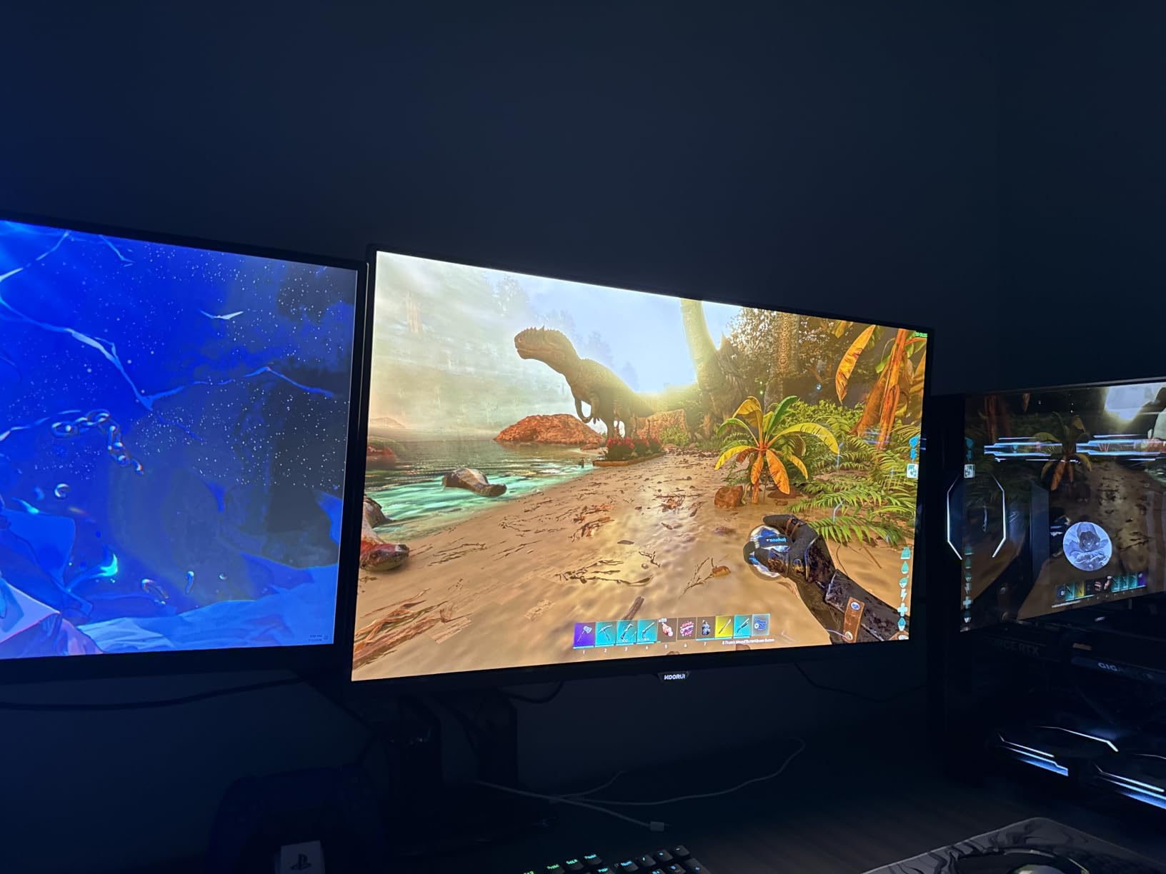 KOORUI 34 Inch 200Hz Ultrawide Curved WQHD 3440x1440p Gaming Monitor 1000R | 1ms HDR400, 95% DCI-P3, PIP/PBP, FreeSync Premium, 1 x DP 1.4 & 2 x HDMI 2.0, Tilt Height Swivel Adjustment customer photo 1