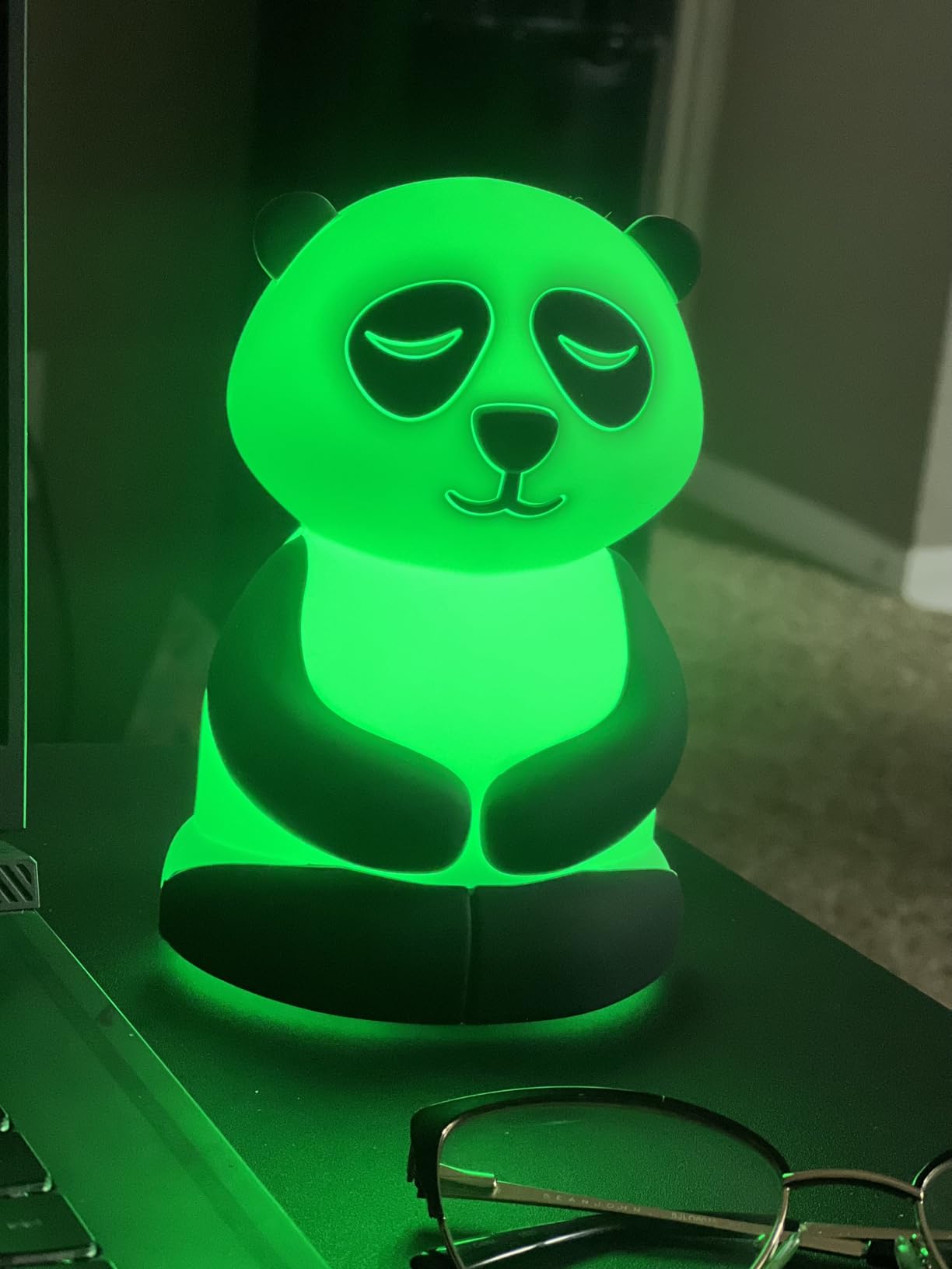 Calm Collective Peaceful Panda Breathing Trainer Light for Calming Stress, Anxiety Relief Items for ADHD, Mindfulness Meditation Tools for Depression, Great Self Care and Mental Health Gifts customer photo 1