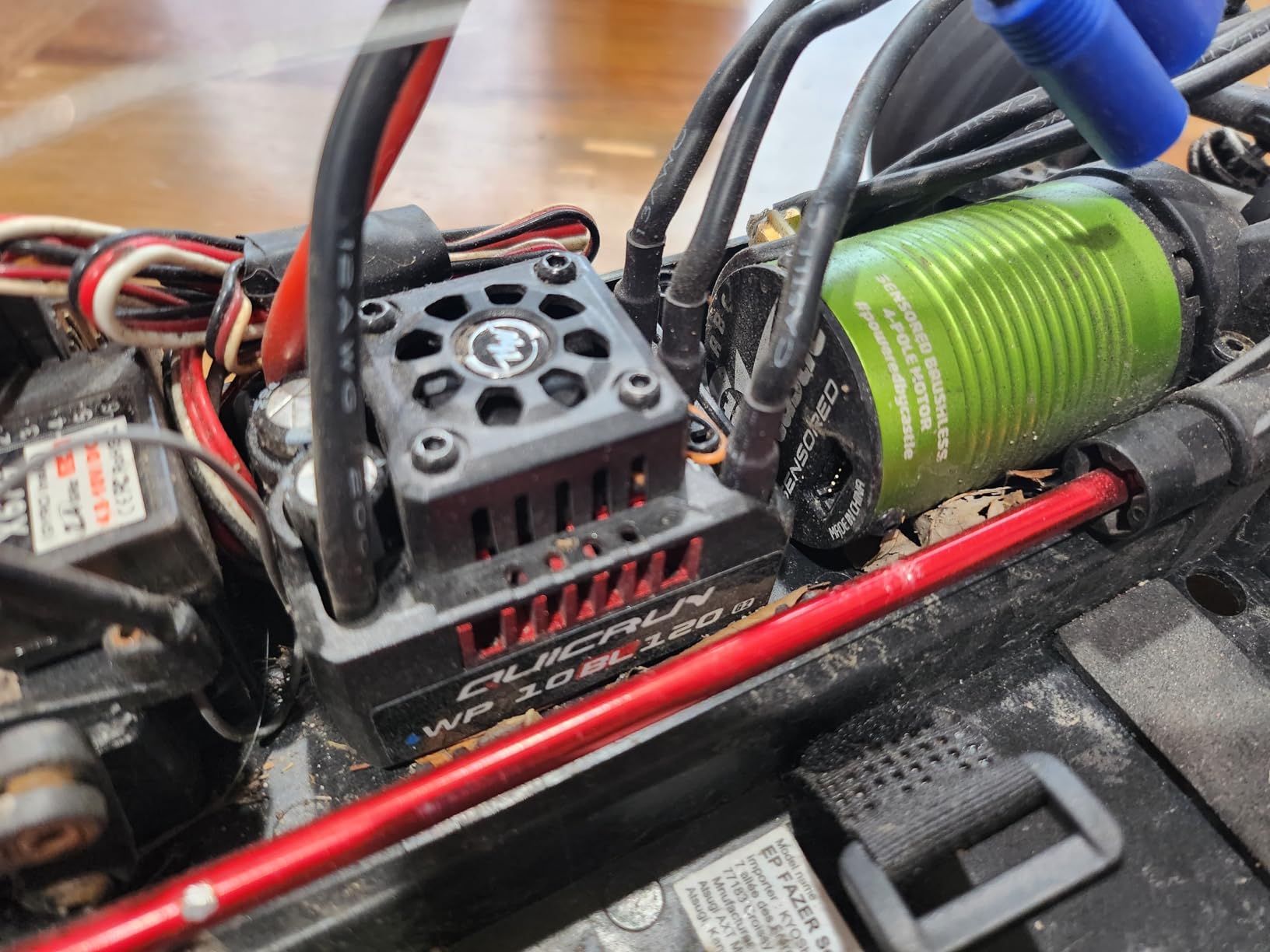 HOBBYWING QUICRUN WP 10BL120 G2 Waterproof Brushless ESC for 1/10 RC Car customer photo 2