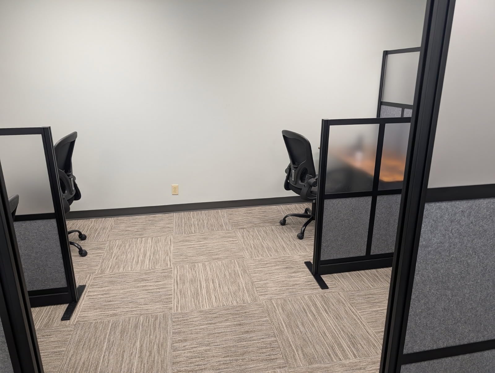 Stand Up Desk Store Expanse Office Divider Cubicle Wall, 53 x 48 in customer photo 1
