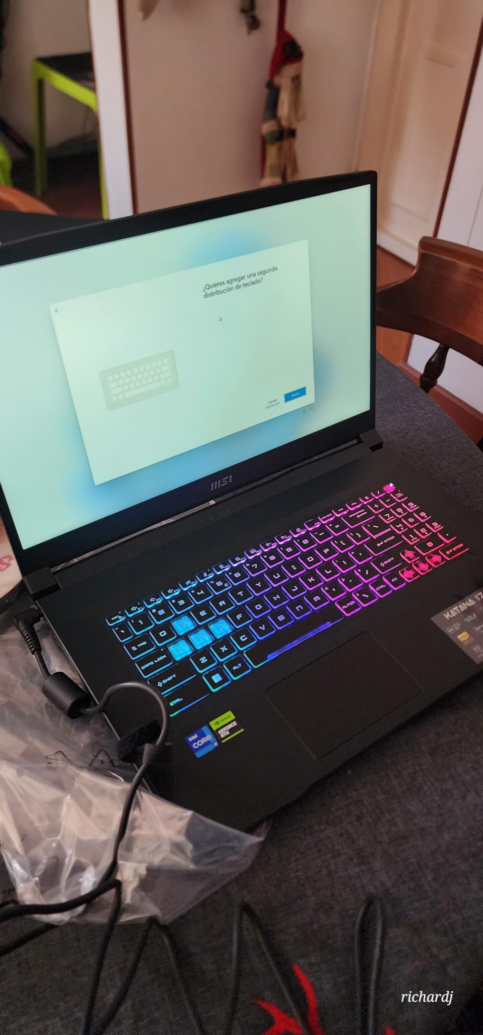 msi Katana 17 Gaming Laptop: 13th Gen Intel Core i7, GeForce RTX 4060, 17.3