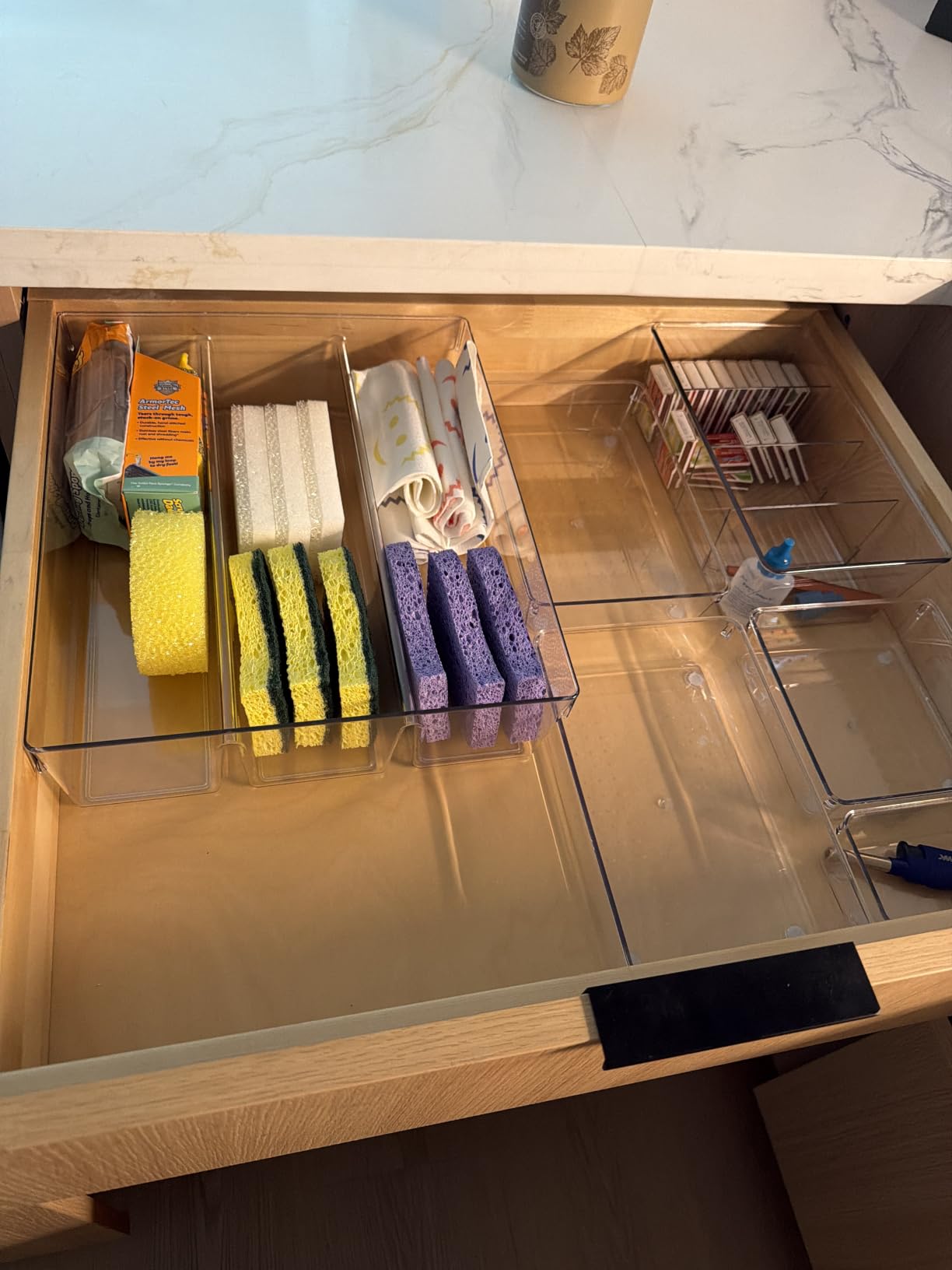 Criusia Large Drawer Organizer Bins 26 Pack | Complete 5 Size Clear Plastic Kitchen Drawer Organizers for Utensils | Bathroom Drawer Organizer Trays | Versatile for Makeup Office Organization customer photo 2