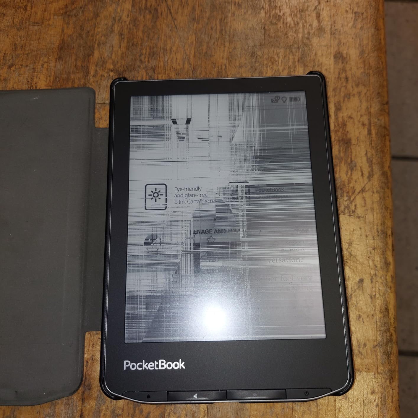 PocketBook Verse E-Readers | Eye-Friendly 6'' E-Ink Carta™ HD Touchscreen | Adjustable SMARTlight | Up to 1 Month of Battery Life | WiFi & Memory Card Slot | E-Book Reader in Misty Grey customer photo 1