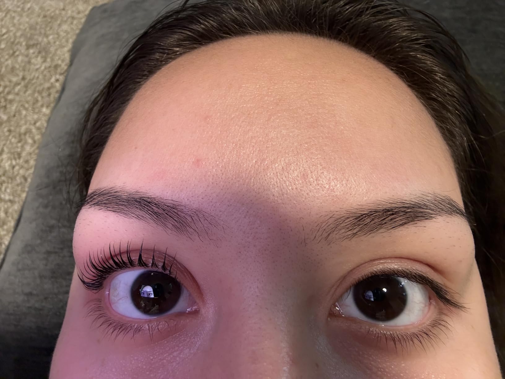 Lash Lift Kit, Eyebrow Lamination Kit, Eyelash Perm Kit, Professional Eyelash & Brow 2 in 1 Perm Kit, Lasting Effect 6 Weeks, Suitable for Salon & Home Use customer photo 2
