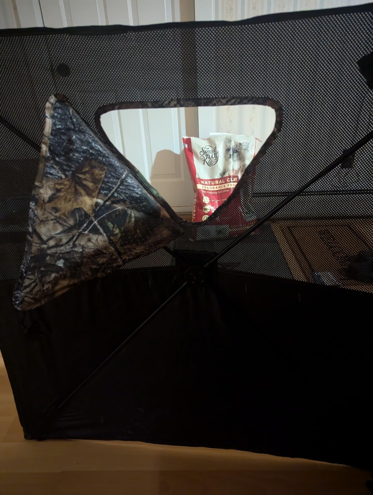 Hunting Blind 3-Panel Ground Blind with Carrying Bag Portable Hunting Ground Blinds for Deer Waterfowl Turkey Hunting customer photo 2