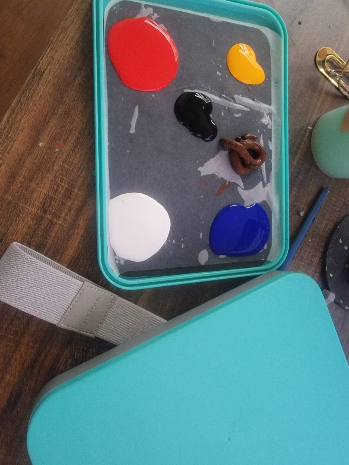 Nicpro Stay Wet Palette for Painting Miniature, Acrylic Painting customer photo 1