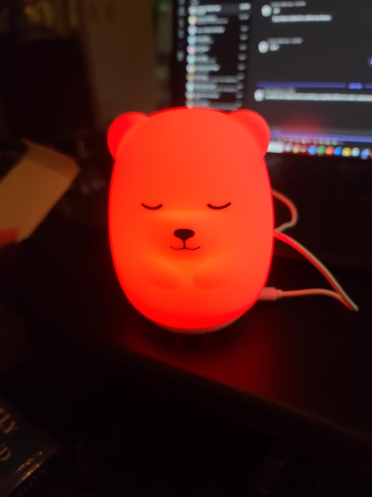 Rainlax Mindfulness Breathing Kitty, 4-7-8 Guided Visual Meditation Light | 3-in-1 Breathing Night Light Device & Noise Machine for ADHD Anxiety Stress Relief Sleep customer photo 2