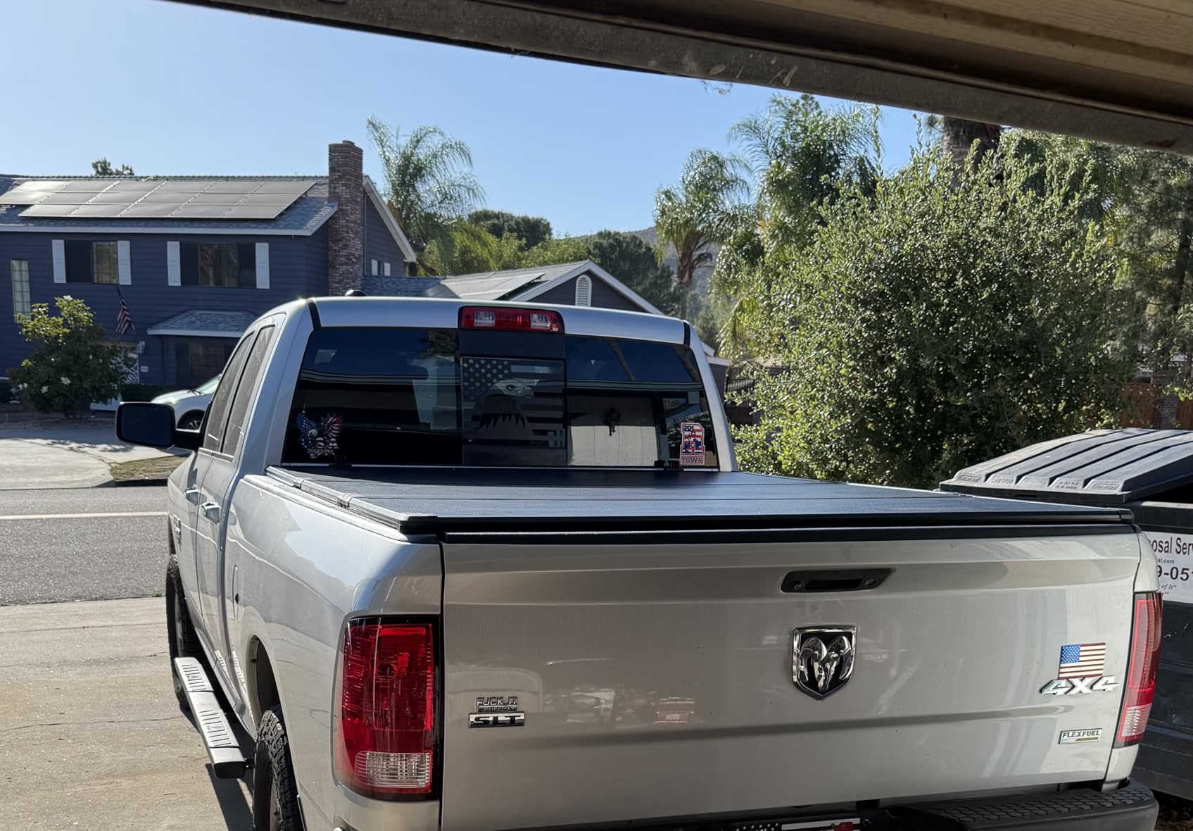 Hard Folding Truck Bed Tonneau Cover Compatiable with Dodge Ram 1500 Classic&New(2002-2026) 2500&3500(2003-2026) 6.4 ft Standard Box w/o Rambox, Tri Fold Style customer photo 1