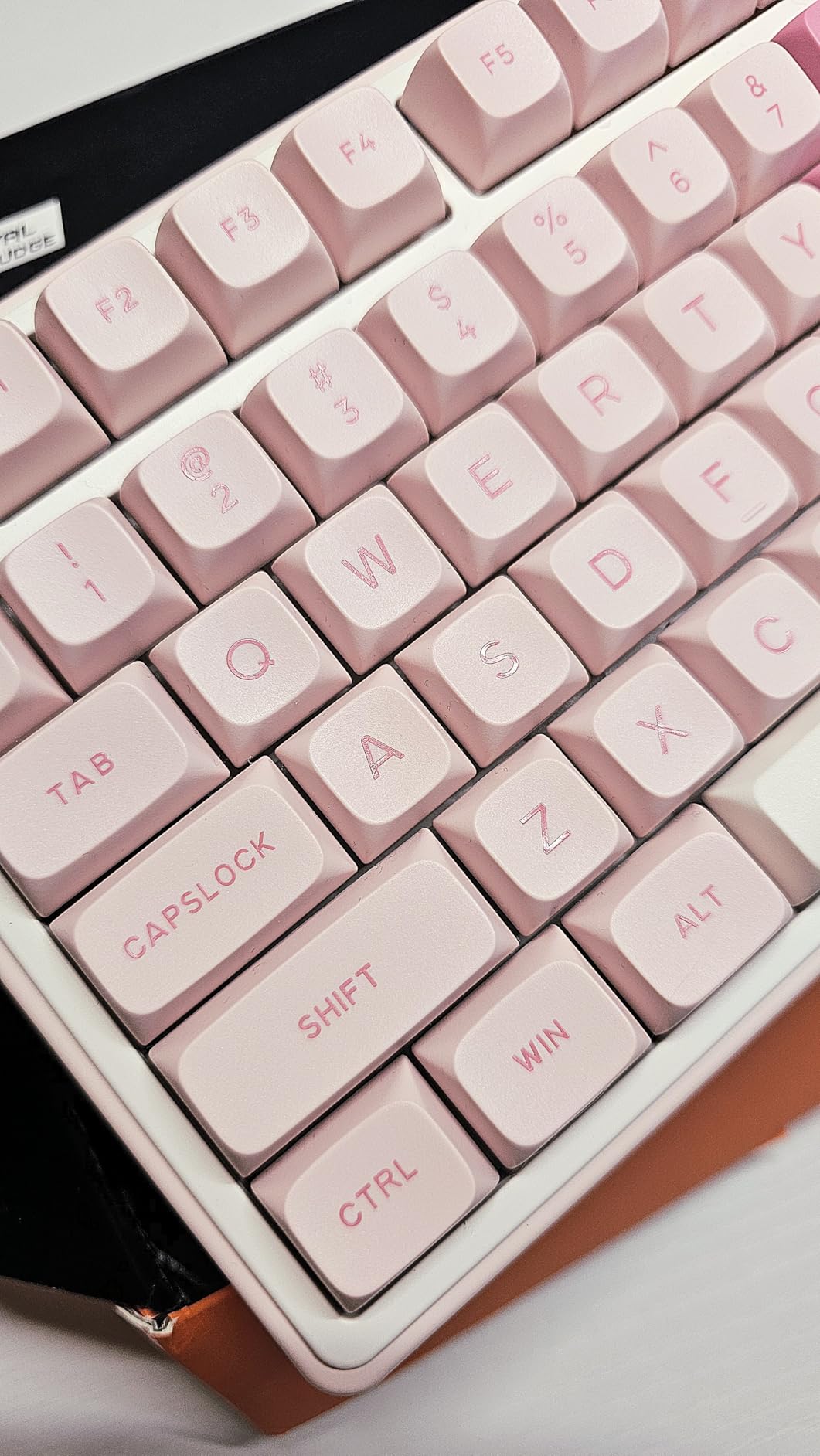 RK ROYAL KLUDGE R75 Wired Mechanical Gaming Keyboard, 75% Hot-Swap Mechanical Keyboard Volume Knob, Soft Pre-lubed Tactile Brown Switch customer photo 1