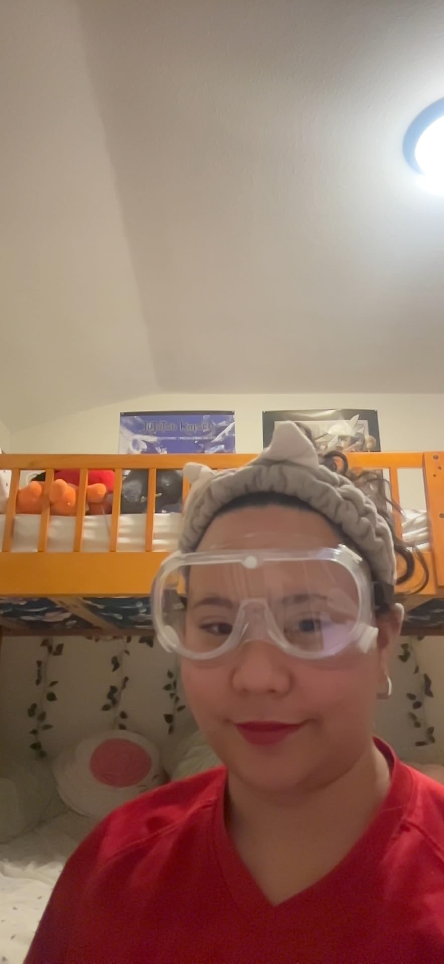 Anti-Fog Indirectly Vented Lab Safety Goggles Over Glasses customer photo 2