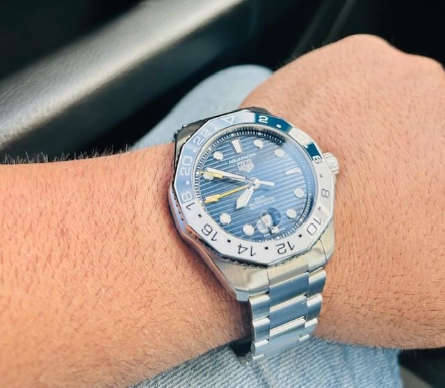 TAG Heuer Aquaracer Automatic Blue Dial Men's Watch WBP2010.BA0632 customer photo 1