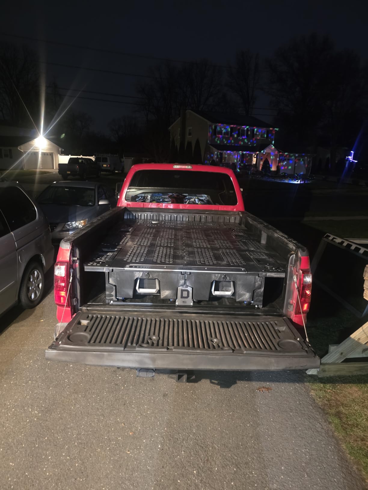 DECKED Truck Bed Storage System Includes System Accessories, Compatible with Ford F150 (2004-2014) 5'6