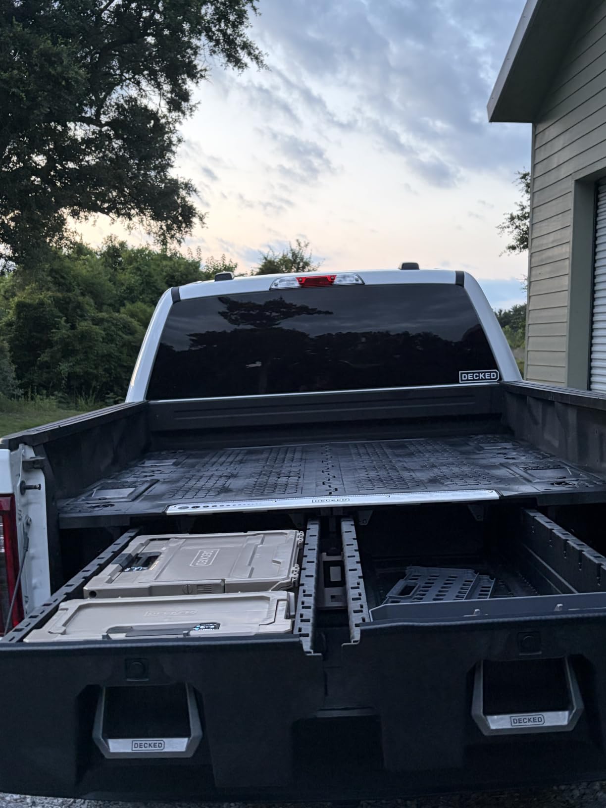 DECKED Truck Bed Storage System Includes System Accessories, Compatible with Ford F150 (2004-2014) 5'6