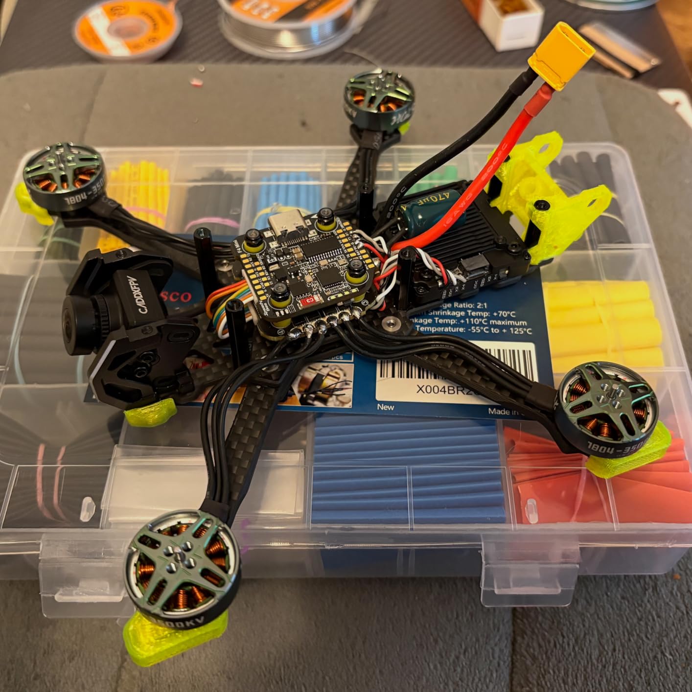 HGLRC Specter 1804-3500KV 4S Brushless Motor for 3-3.5Inch FPV Freestyle Racing Drones customer photo 1