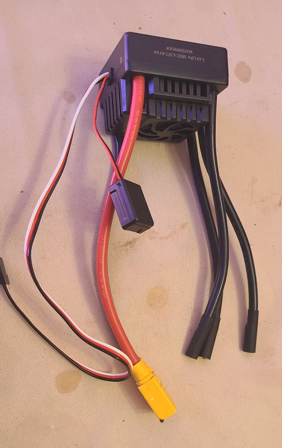 ZTW Beast SL G2 150A ESC 2-6S Sensorless Brushless ESC for 1/8 Scale RC Cars with Adjustable BEC customer photo 2