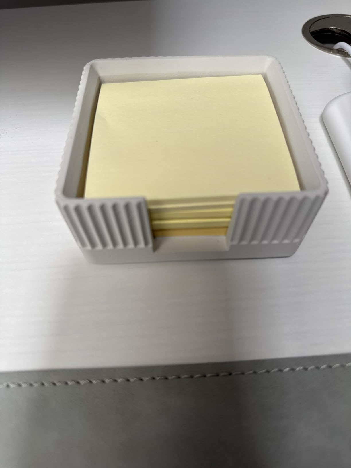 Aesthetic Desk Organizer Set of 3 - Sturdy Concrete Office Accessories customer photo 1