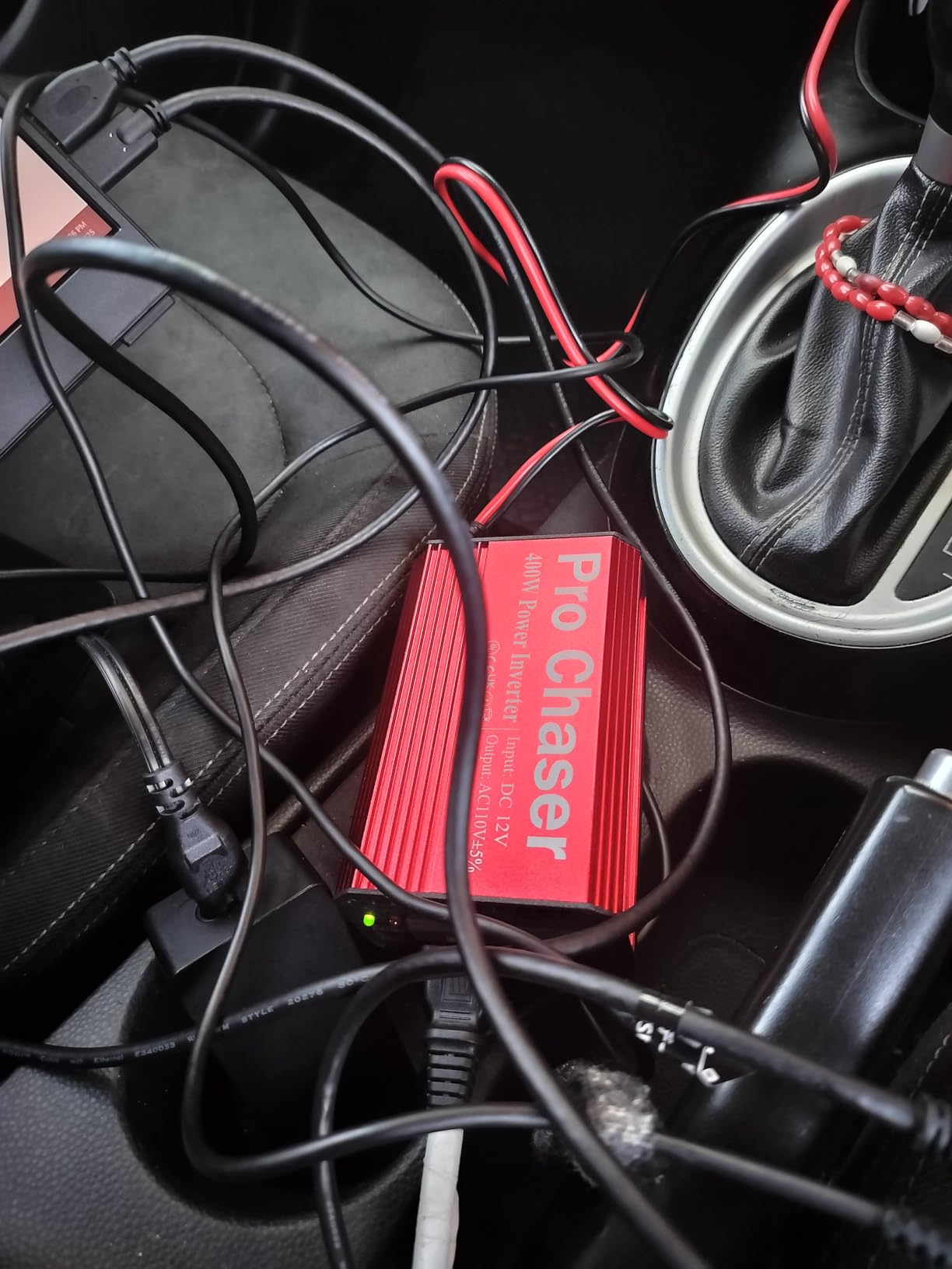 Pro Chaser 400W Power Inverters for Vehicles DC 12v to AC 110v Car Inverter customer photo 2