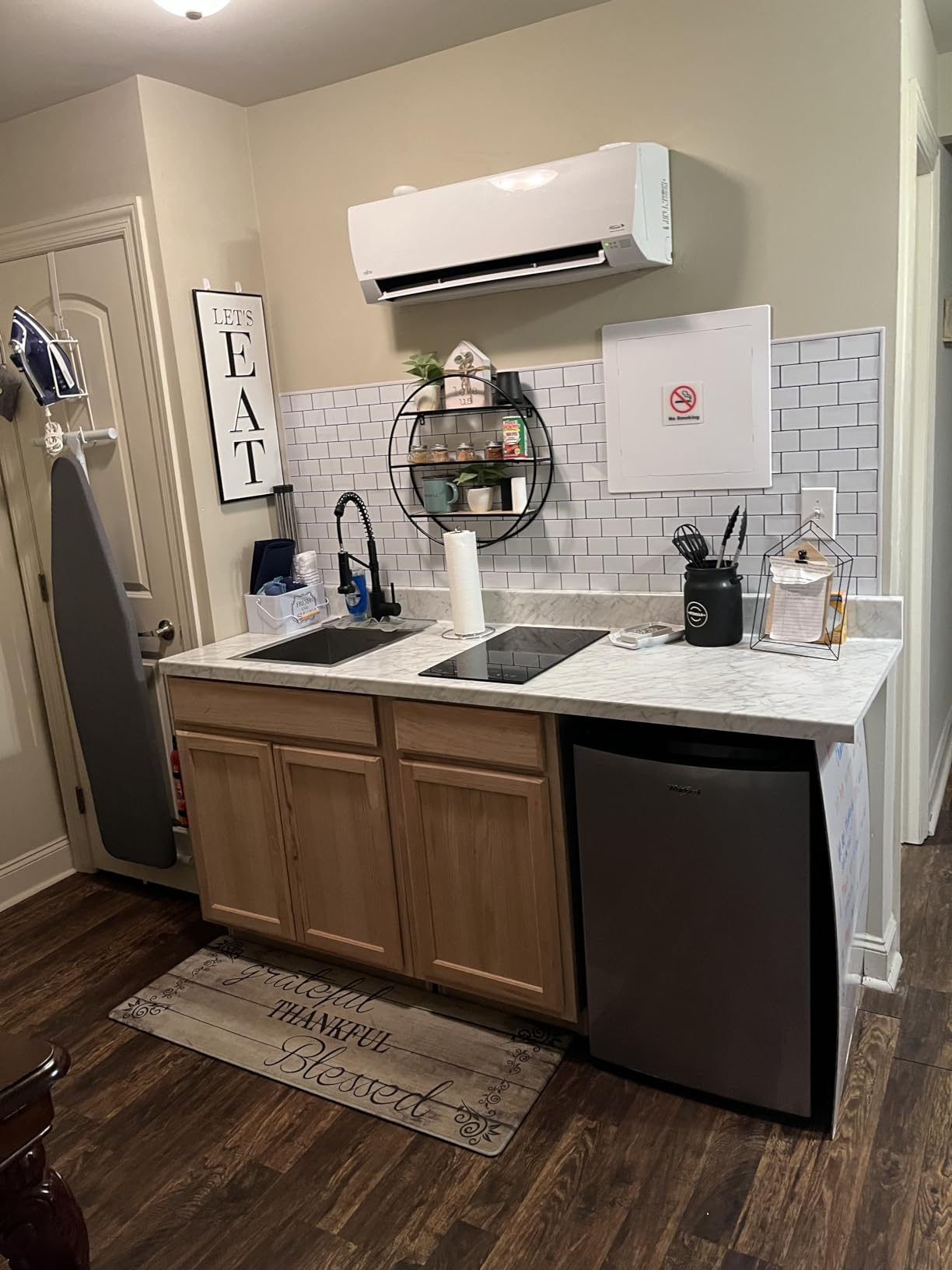 Logmey 15x17 Outdoor Kitchen Sink Undermount with Foldable Faucet and Cover customer photo 2