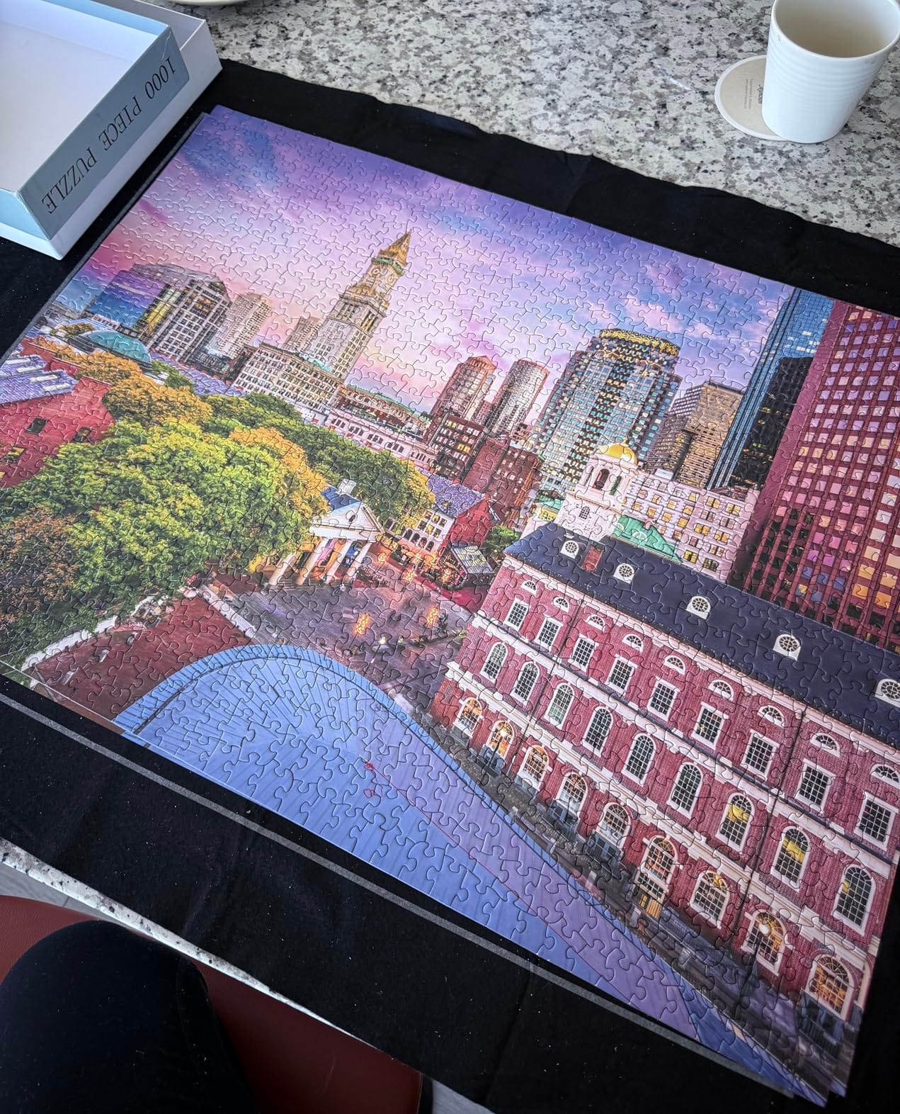 Buffalo Games Roll Up Puzzle Mat, Portable Puzzle Board, 2000 Piece, Jumbo customer photo 1
