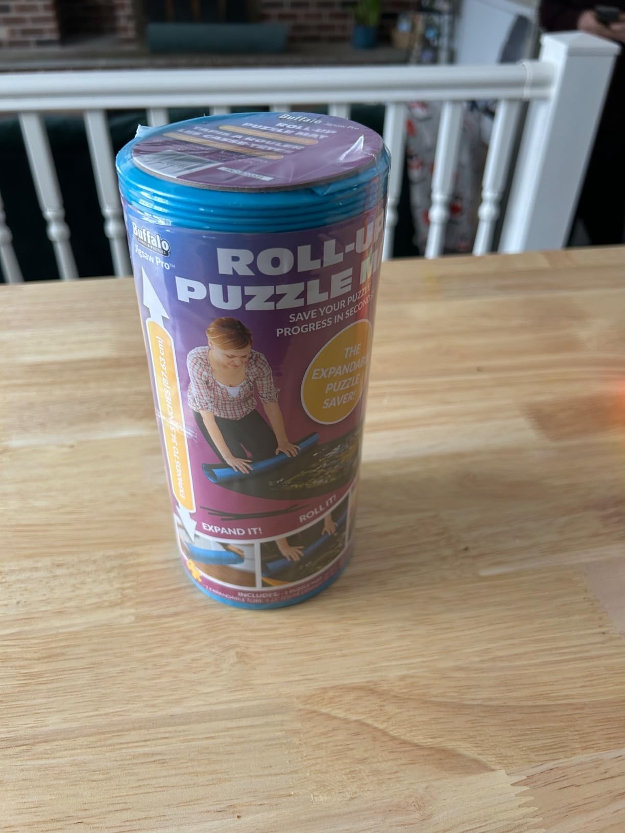 Buffalo Games Roll Up Puzzle Mat, Portable Puzzle Board, 2000 Piece, Jumbo customer photo 2