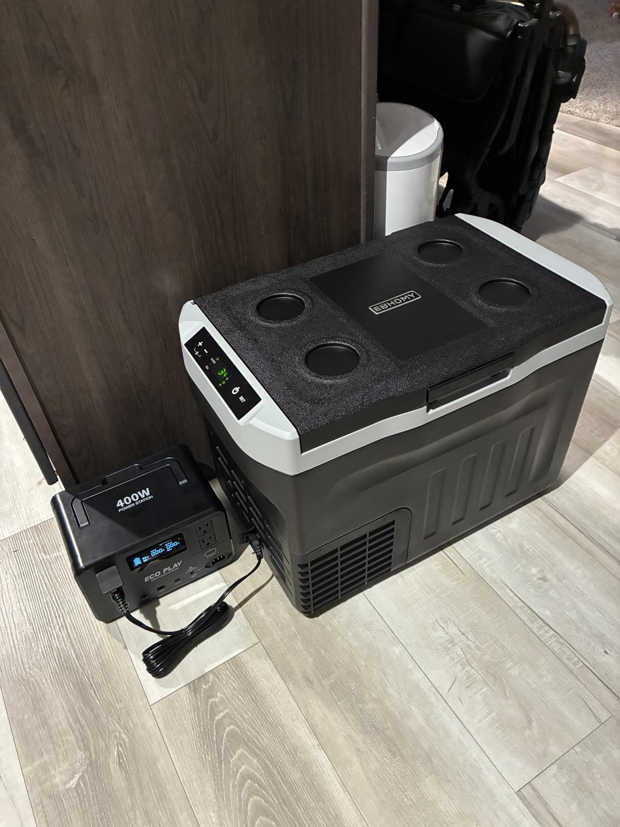 EUHOMY 32QT 12 Volt Refrigerator, Portable Car Fridge, 12V Fridge customer photo 1
