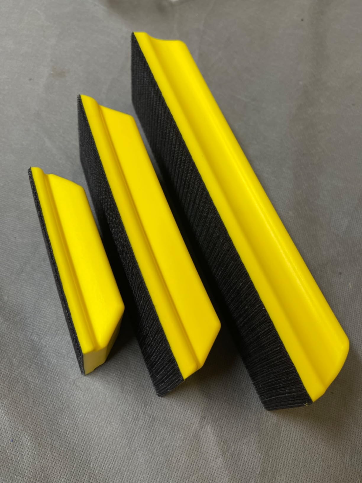 Fasmov Sanding Block Set, 3 Pack Rectangle Auto Body Sanding Block, 10.75