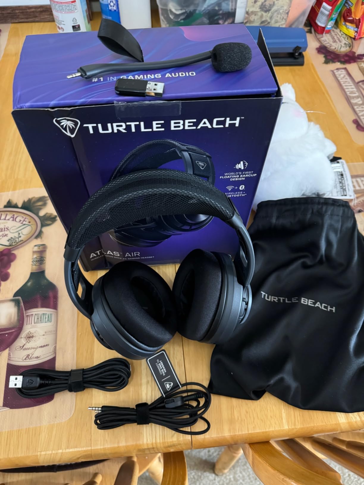 Turtle Beach Atlas Air Wireless Open-Back Headset for PC, PS5, PS4, Mobile customer photo 1