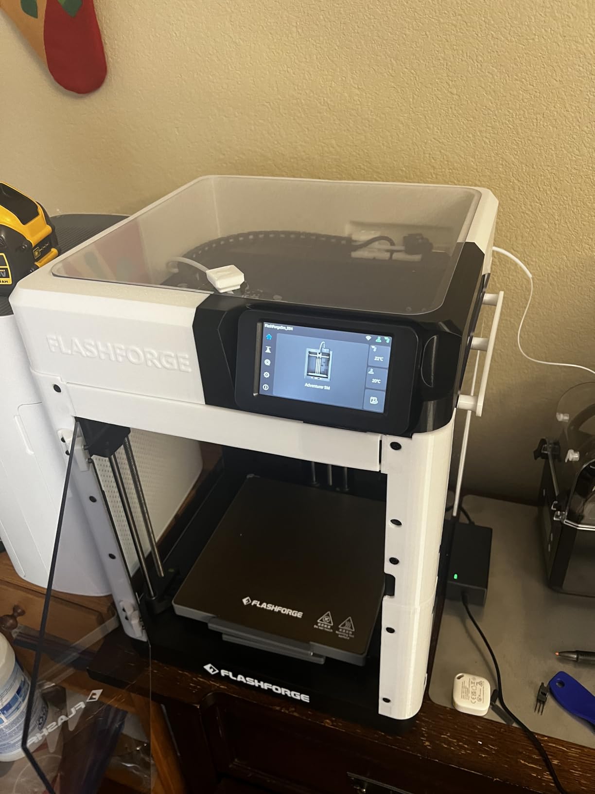 FLASHFORGE Adventurer 5M 3D Printer Enclosure kit, DIY Design, Reduce Noise, Increase Safety and Odor Isolation, Supports Printing High Temperature Filaments, Like ASA and PC customer photo 2