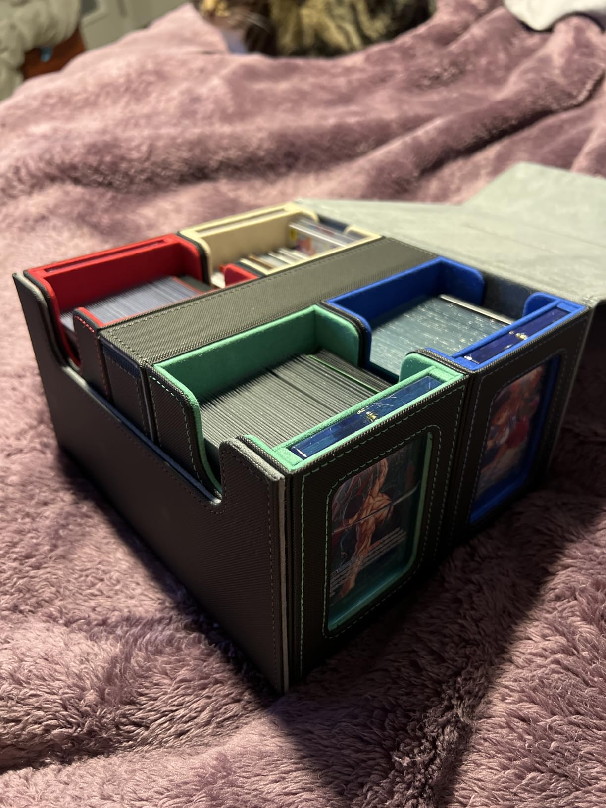 Kabinka 5-in-1 MTG Commander Deck Box, Holds 400+ Double-Sleeved Cards customer photo 2