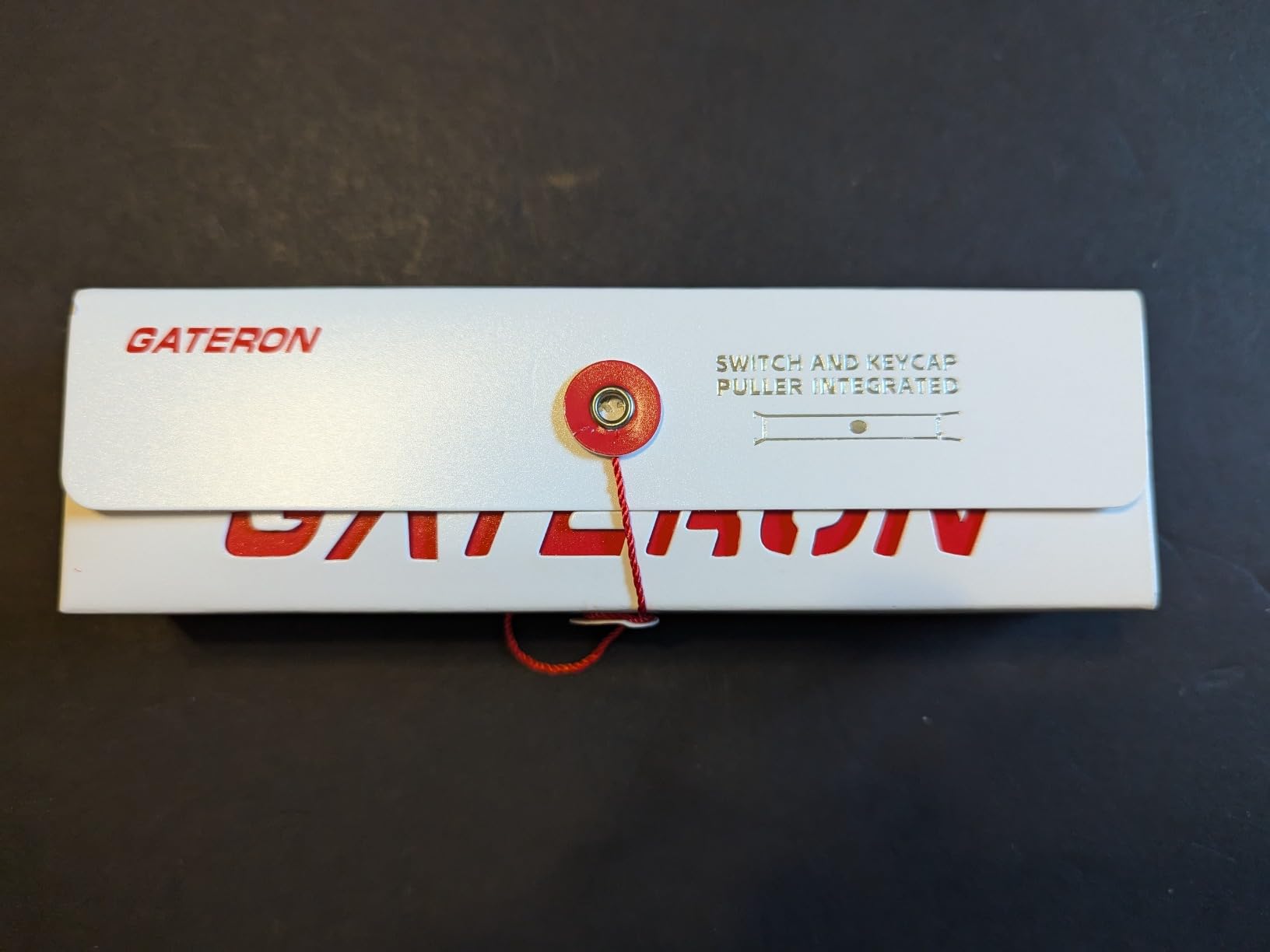 GATERON Twins 2 in 1 DIY Tool Switch Puller Keycap Puller Integrated(Red) customer photo 2