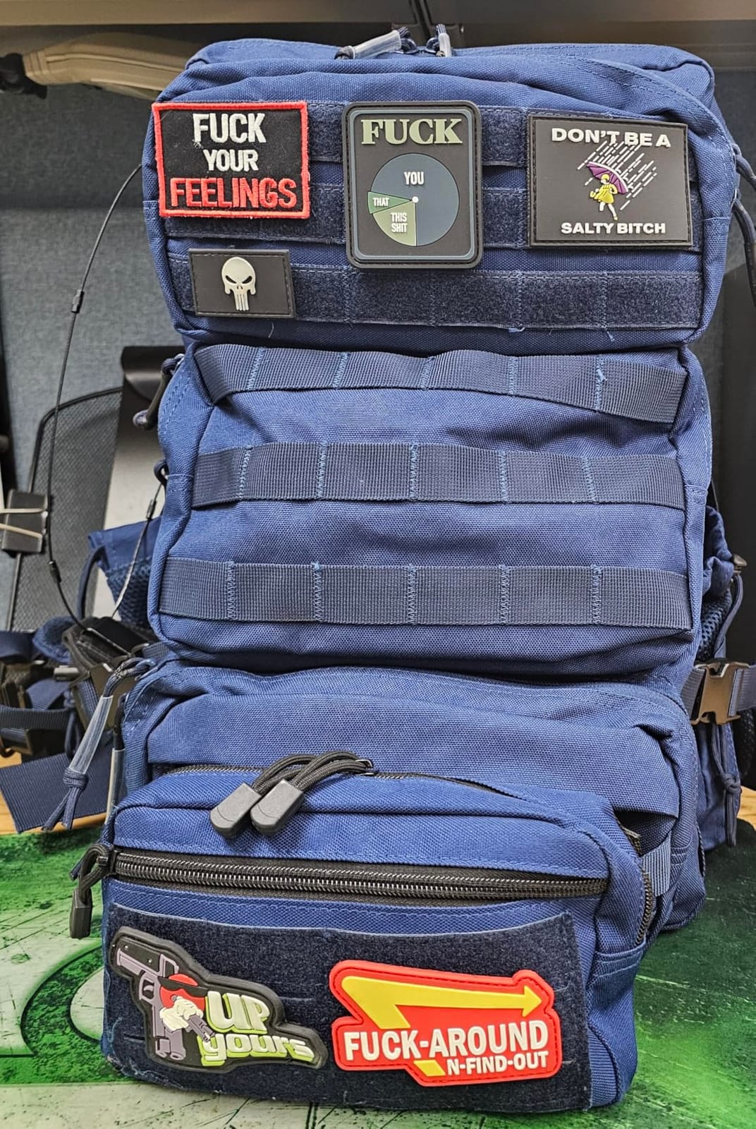 50L Military Tactical Backpack Large Day Backpack for Men Molle Army 3 Days Assault Pack Bug Out Bag Water Resistant and Heavy Duty Hiking Treeking Rucksack - Black customer photo 2