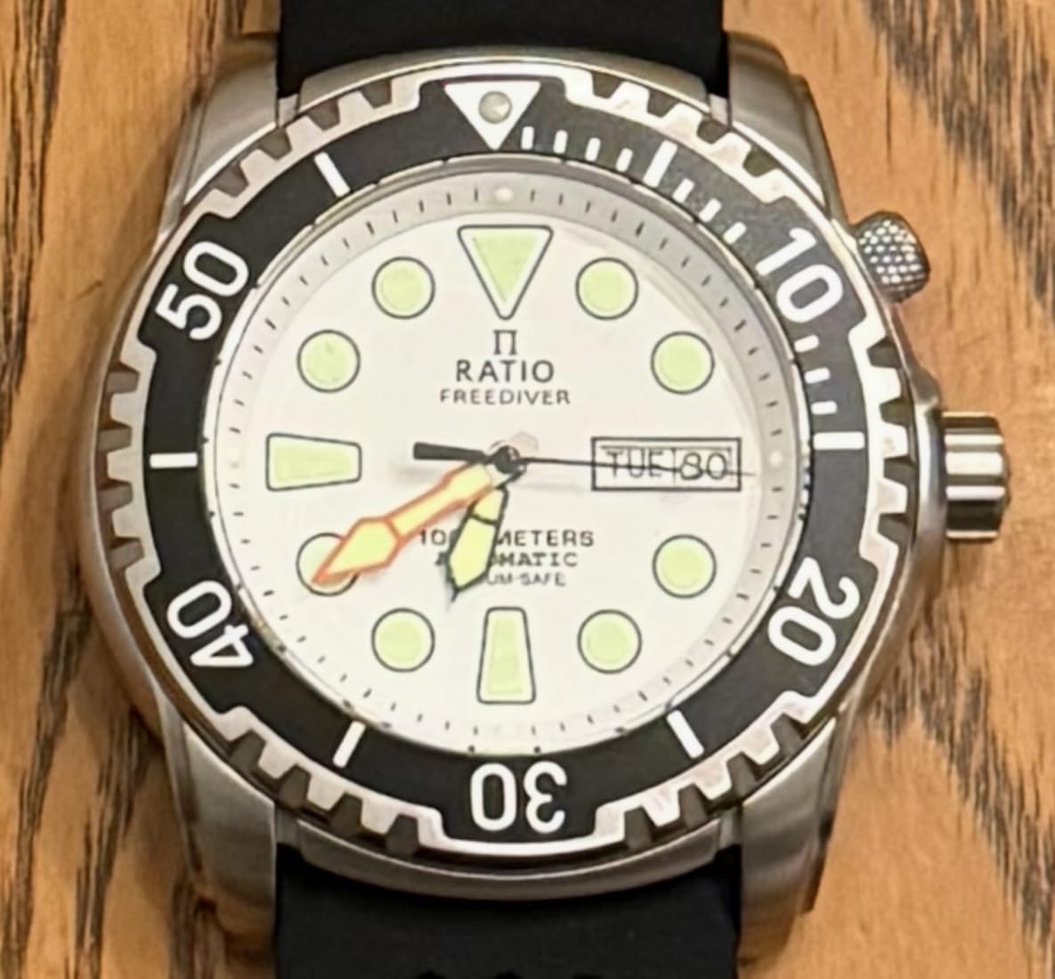 RATIO FreeDiver Helium-Safe Dive Watch Sapphire Crystal Automatic Diver Watch 1000M Water Resistant Diving Watch for Men customer photo 2