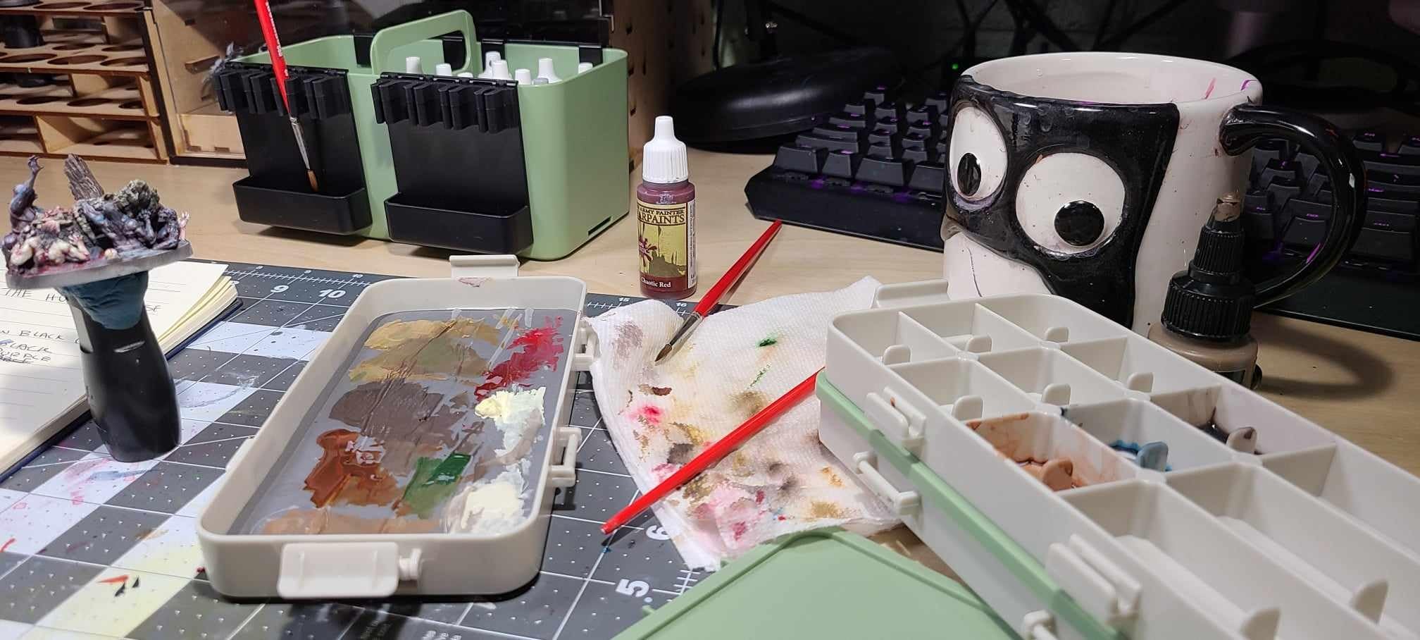 V1 2.0 Portable Modular Painting Station for Miniature Painting customer photo 1