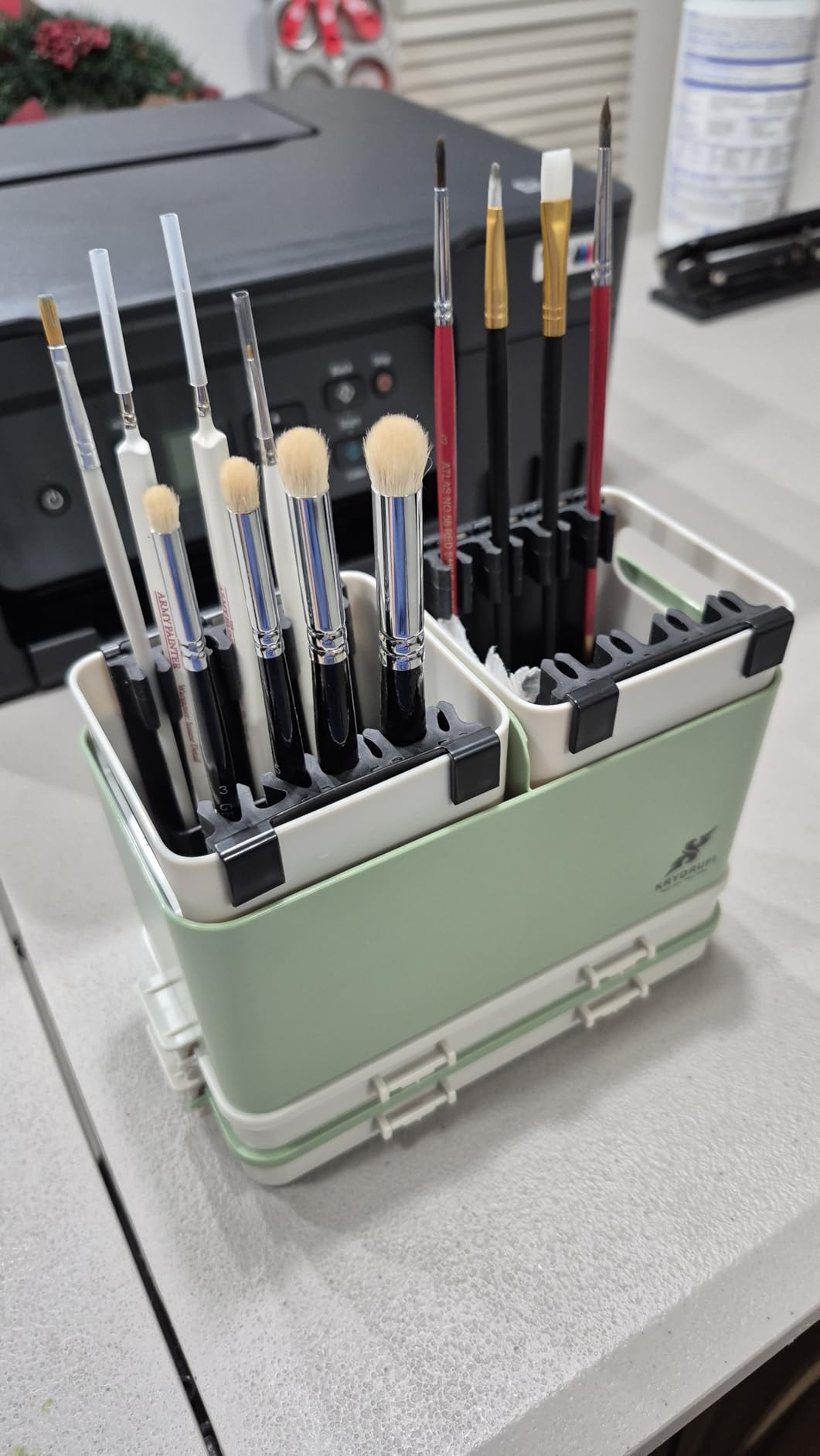 V1 2.0 Portable Modular Painting Station for Miniature Painting customer photo 2
