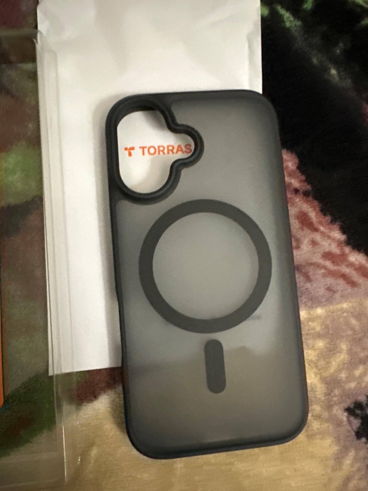 TORRAS Magnetic Shockproof for iPhone 16 Case, Fit for MagSafe, 6.1 inch | 4X Military Grade Drop Protection, Anti-Scratch Protective Hard Back Plastic Slim Phone Case for iPhone 16 Titanium Grey customer photo 1