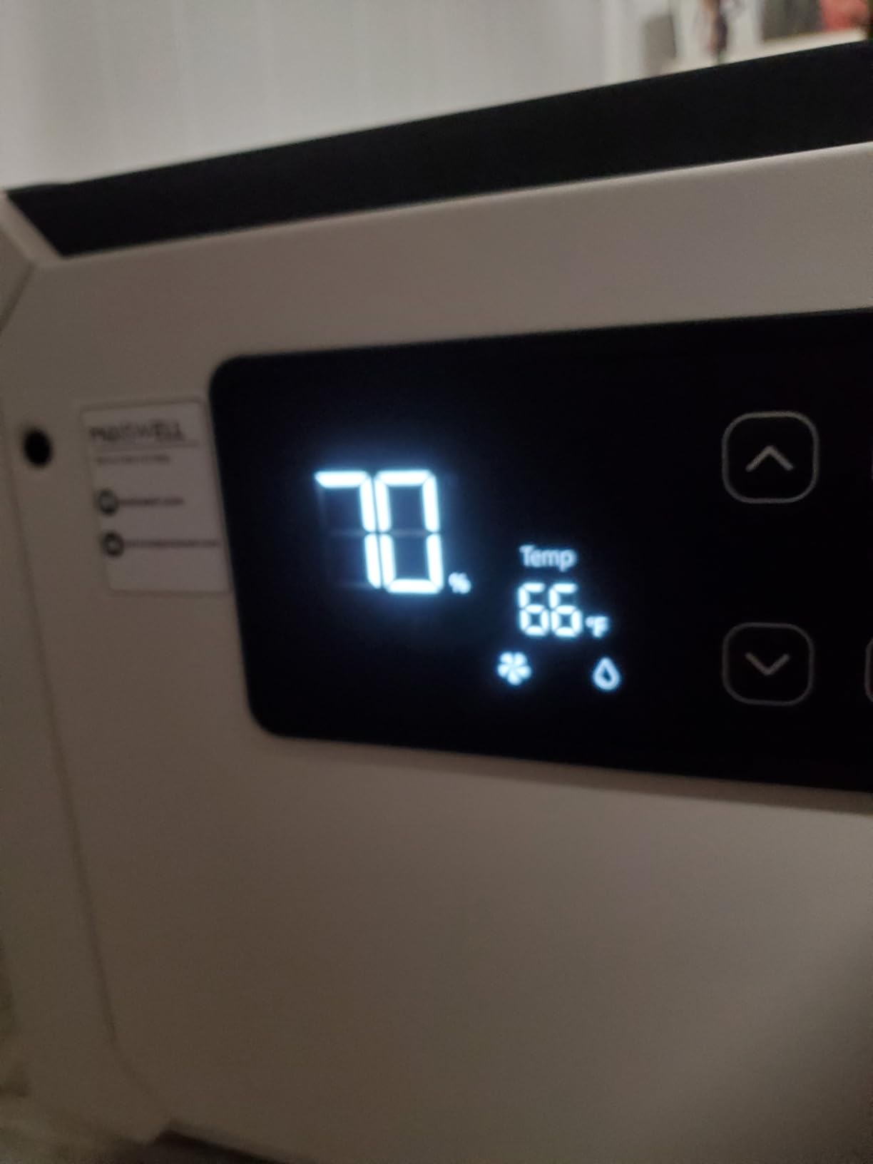 70 Pints Commercial Dehumidifier with Drain Hose for Crawl Space | Compact Dehumidifiers for Basement and Home, Energy Star Certified, Automatic Defrost | MOISWELL Defender ME-7 customer photo 2