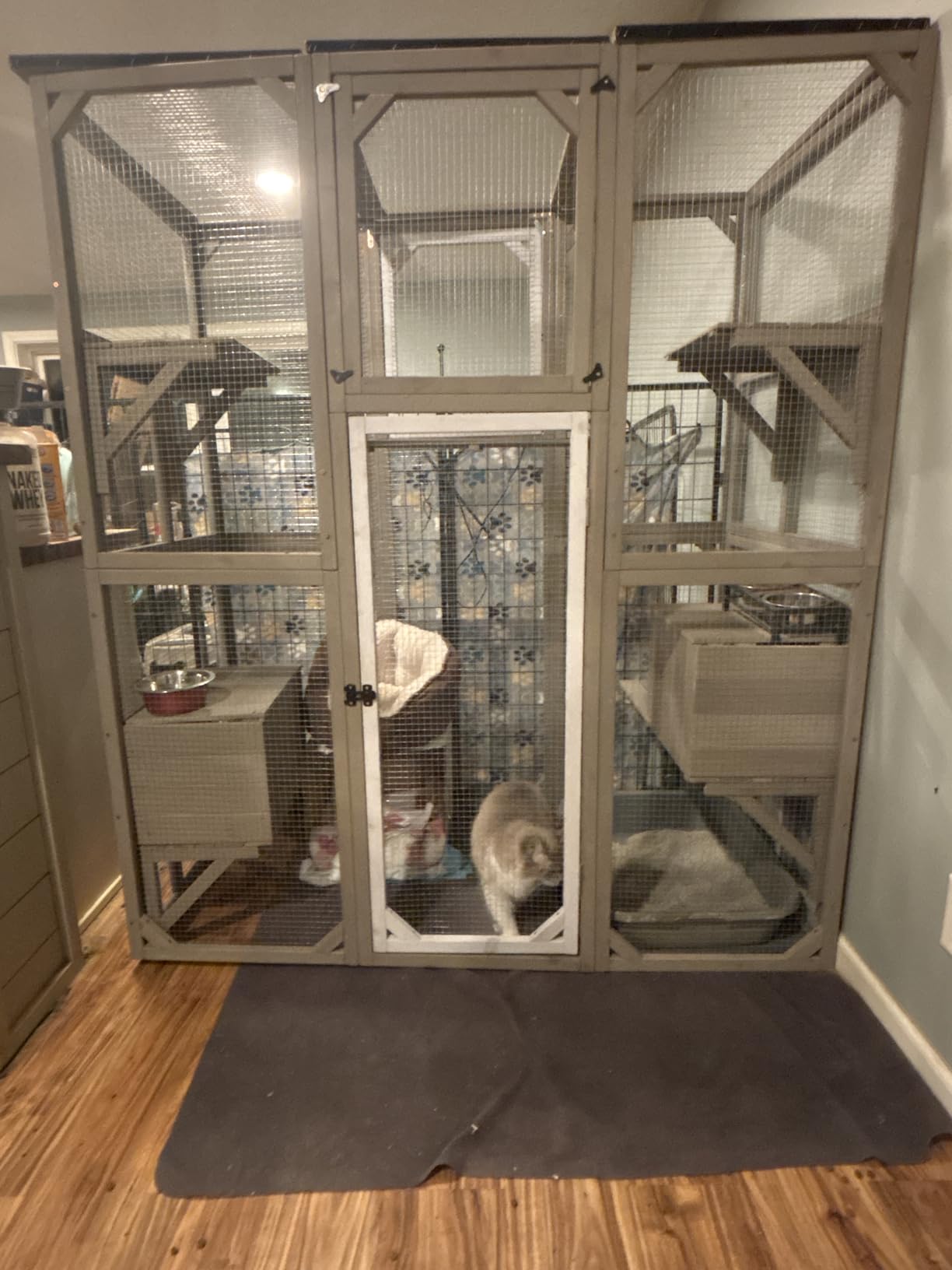 Ketive Catio Outdoor Cat Enclosure with Window Access & Weatherproof Roof customer photo 1