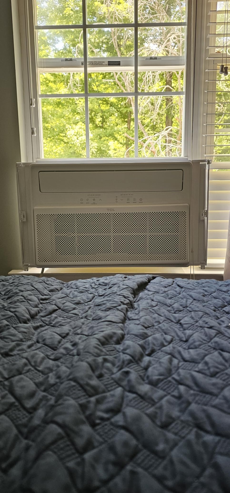 TCL 12000 BTU Q-Series Smart Inverter Window AC with Heat Pump customer photo 2