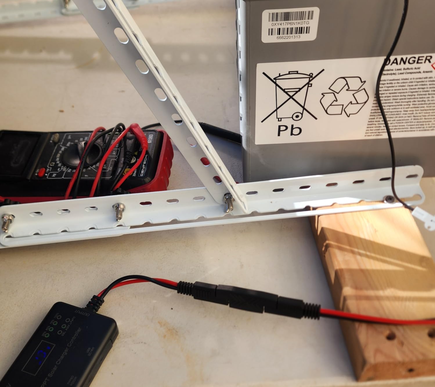 SUNAPEX MPPT Solar Charge Controller 12V 10A for LiFePO4 AGM Gel Batteries customer photo 1