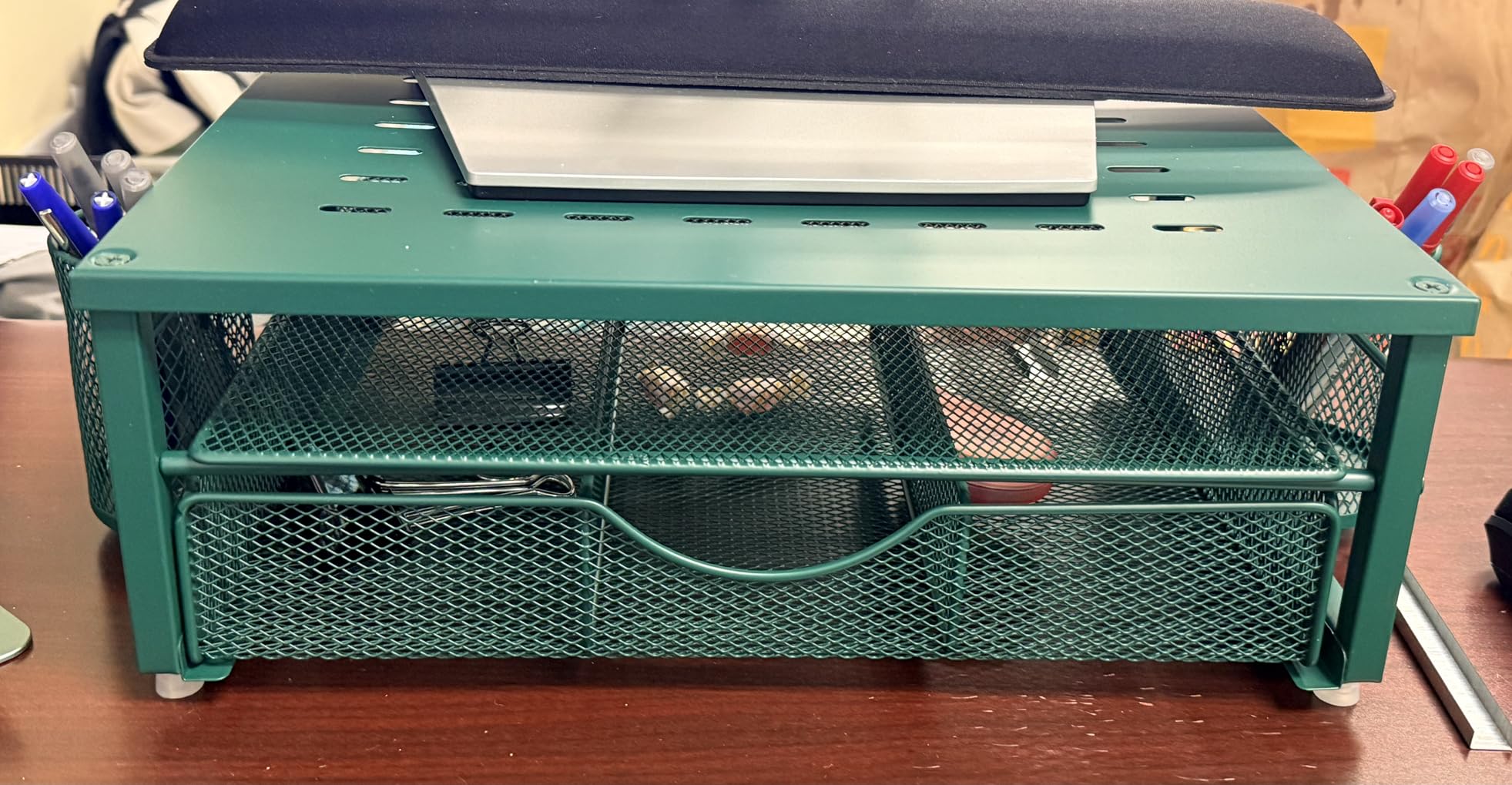 gianotter Computer Monitor Stand Riser with Drawer customer photo 1
